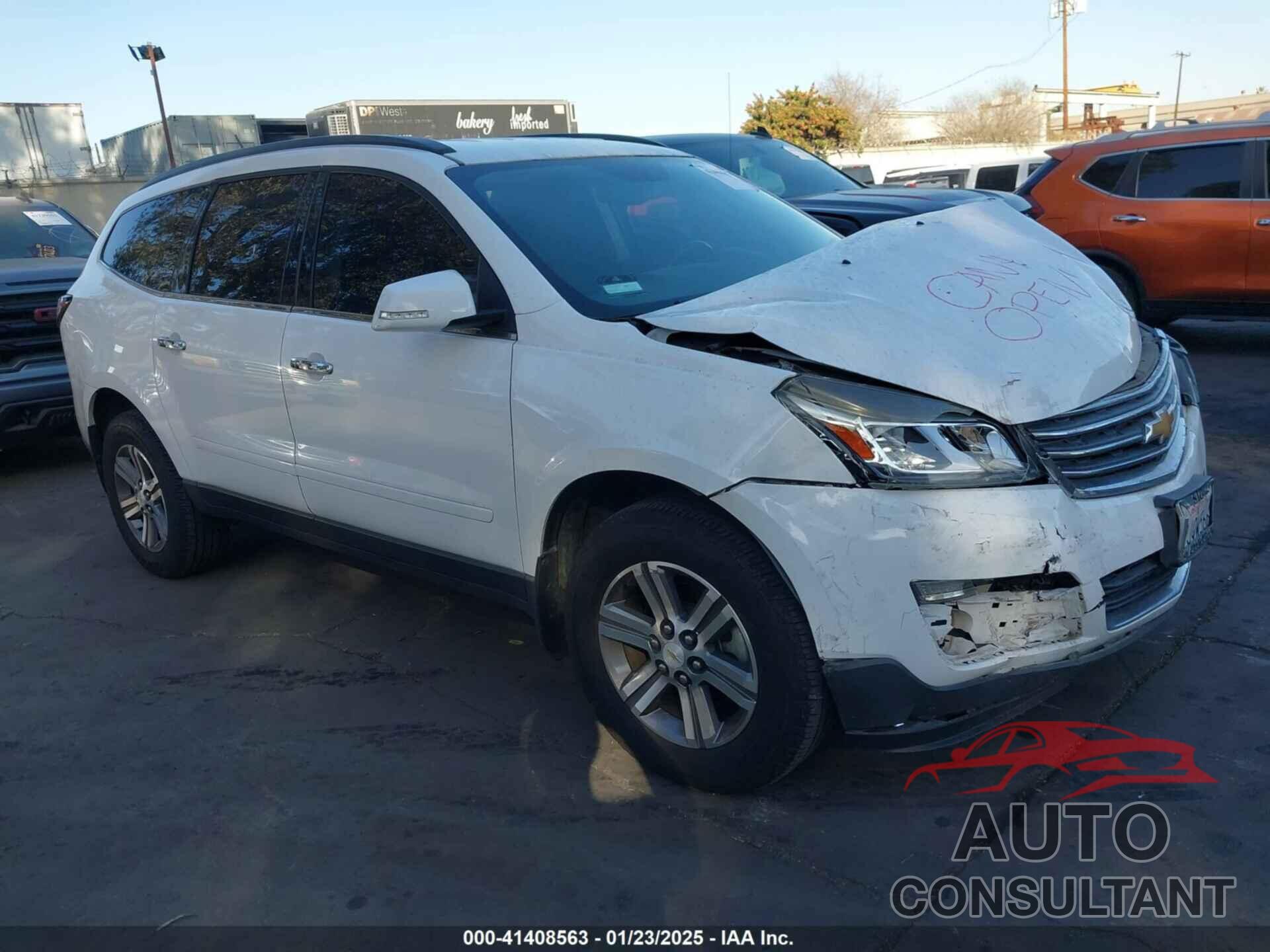 CHEVROLET TRAVERSE 2016 - 1GNKRHKD5GJ232571