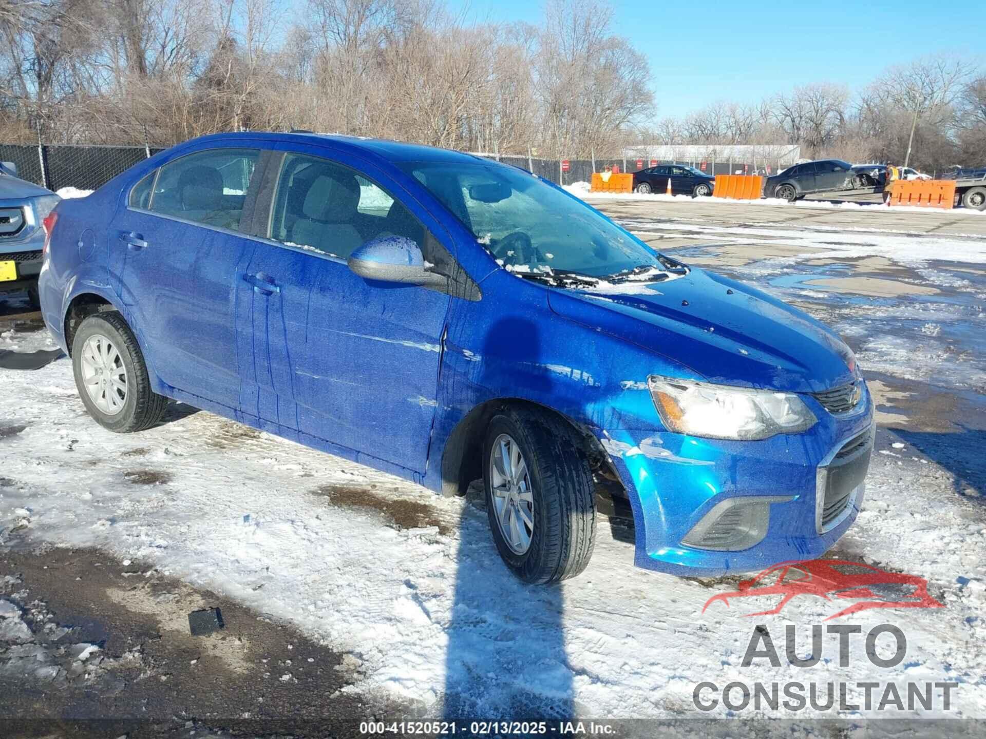 CHEVROLET SONIC 2017 - 1G1JD5SH1H4125109
