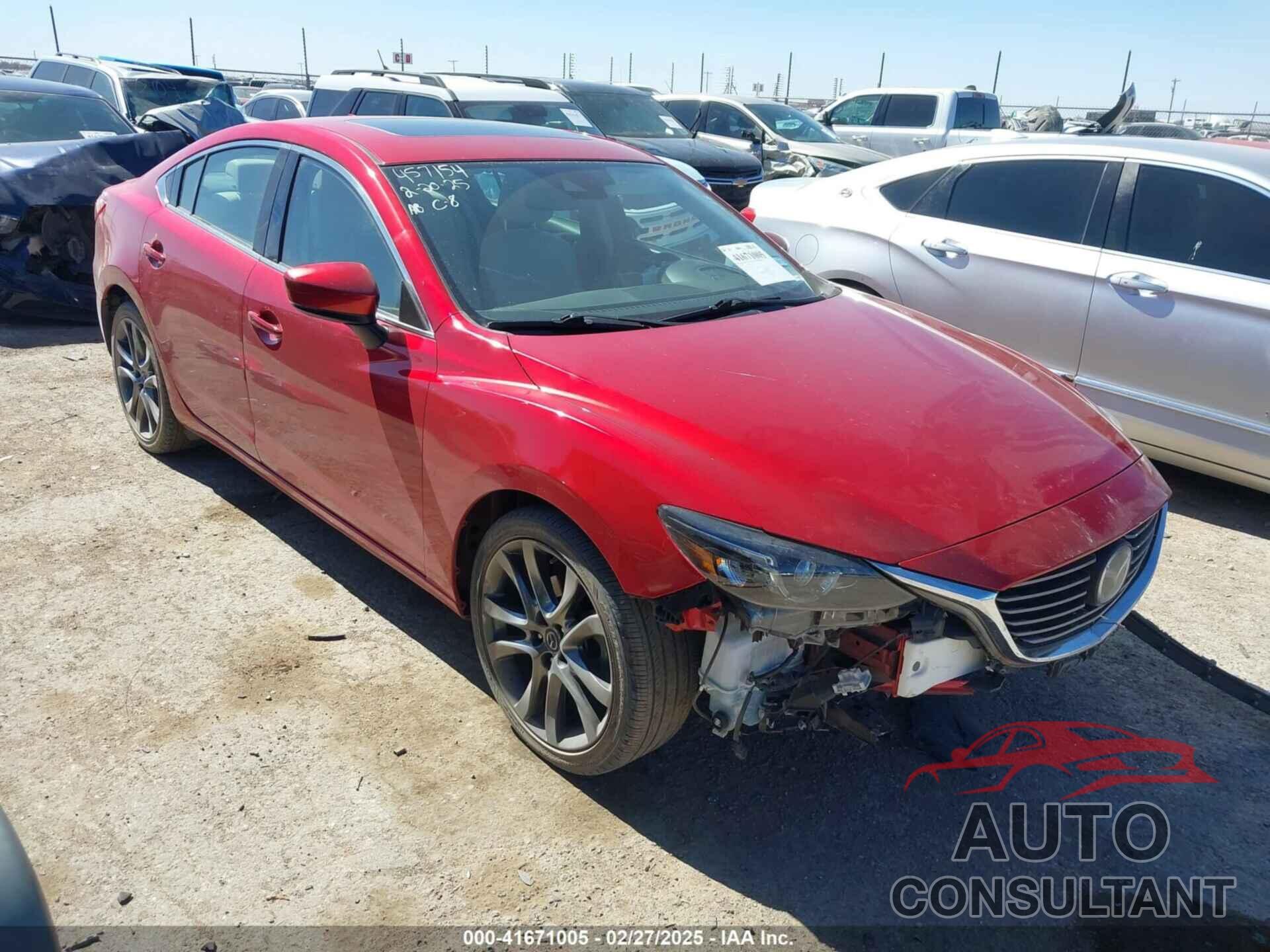 MAZDA MAZDA6 2017 - JM1GL1W52H1139776