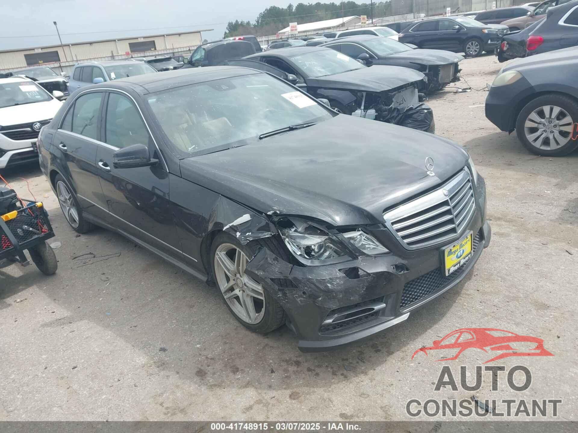 MERCEDES-BENZ E 350 2013 - WDDHF8JB3DA684662
