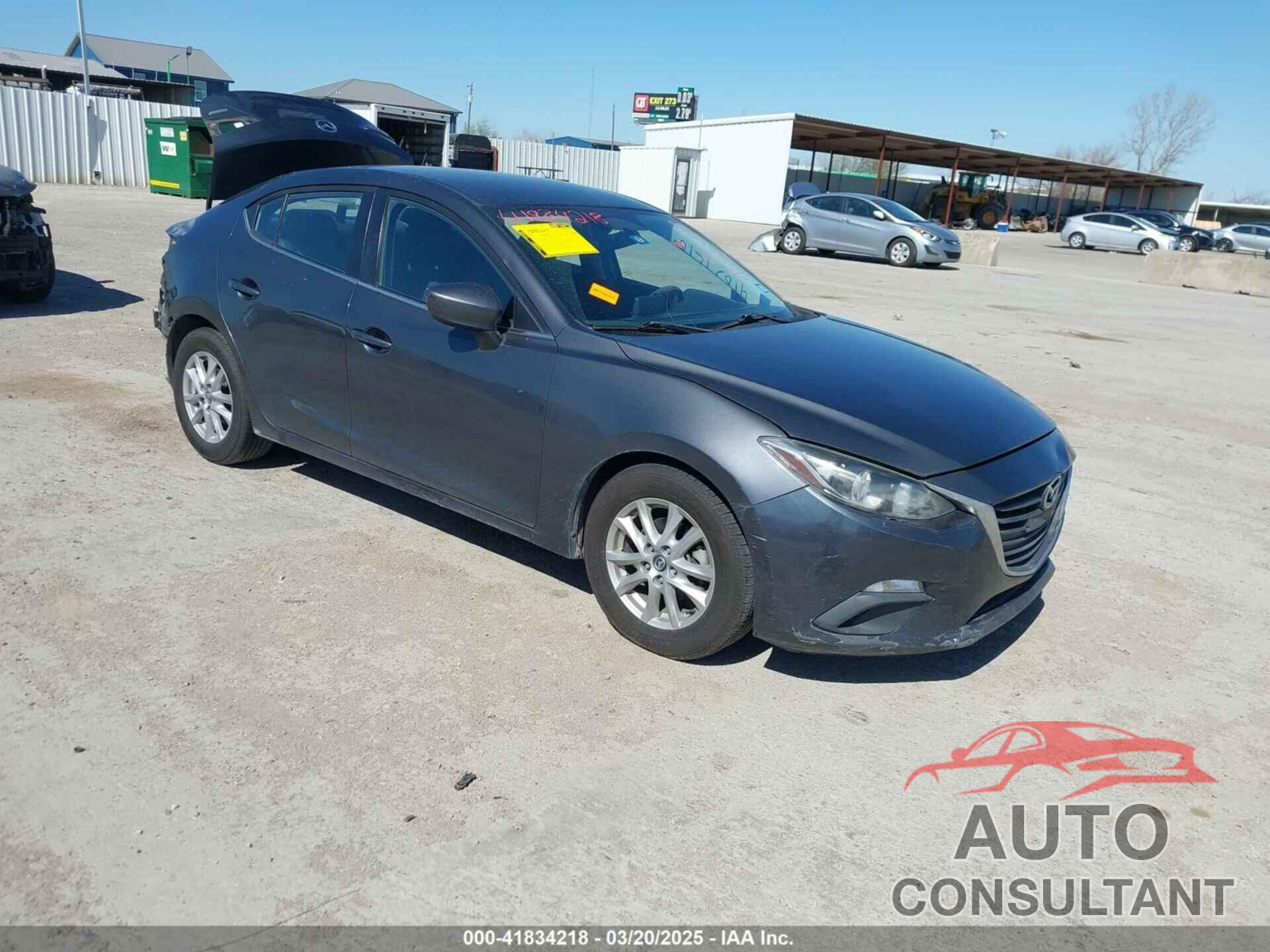 MAZDA MAZDA3 2016 - JM1BM1U79G1285408
