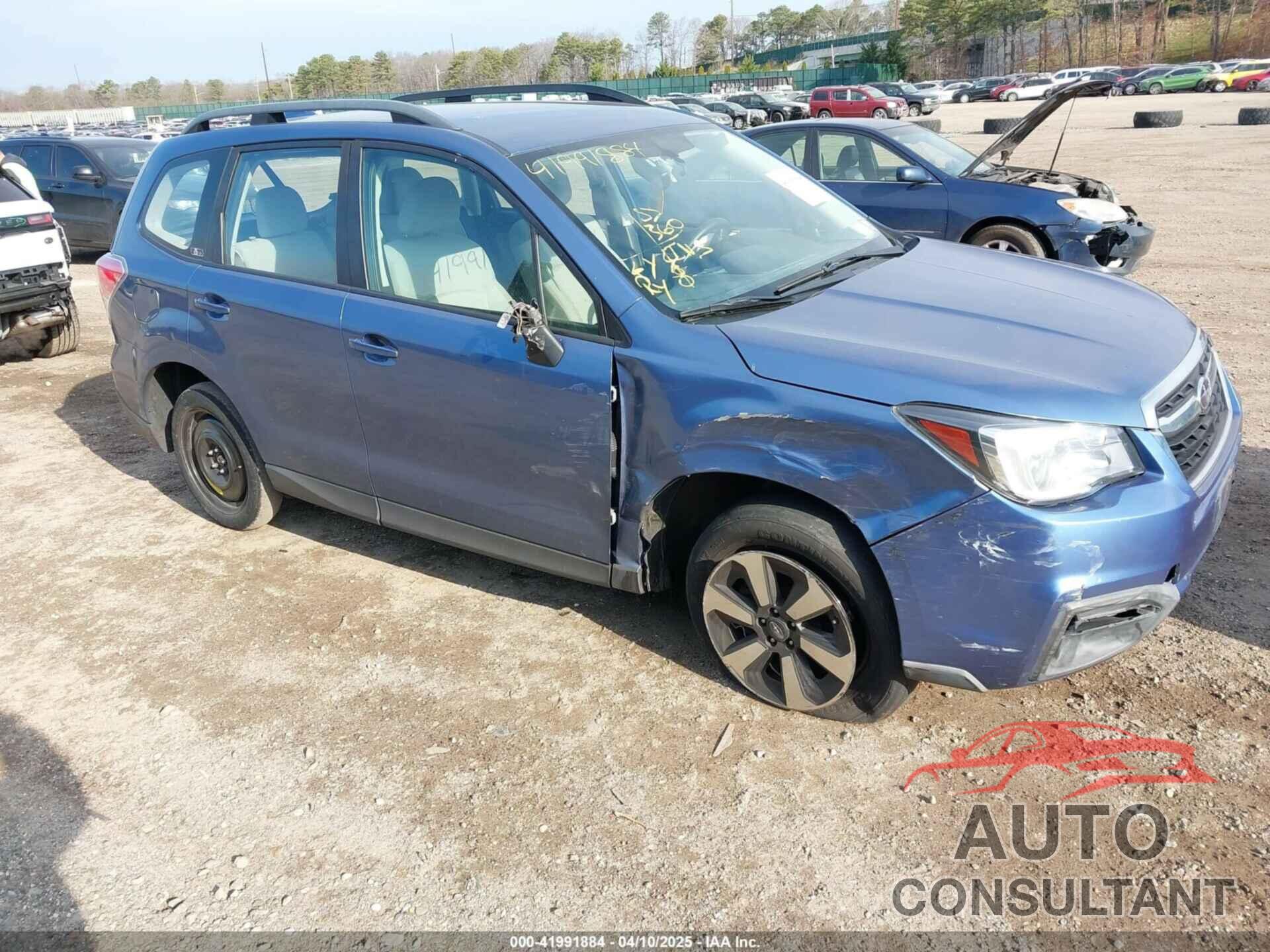 SUBARU FORESTER 2018 - JF2SJABC3JH610627