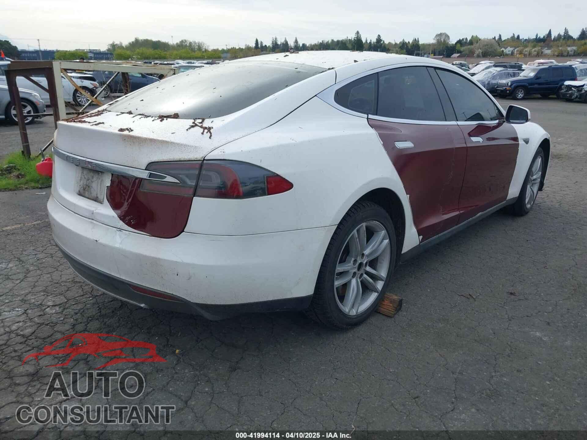 TESLA MODEL S 2012 - 5YJSA1DN6CFS00341