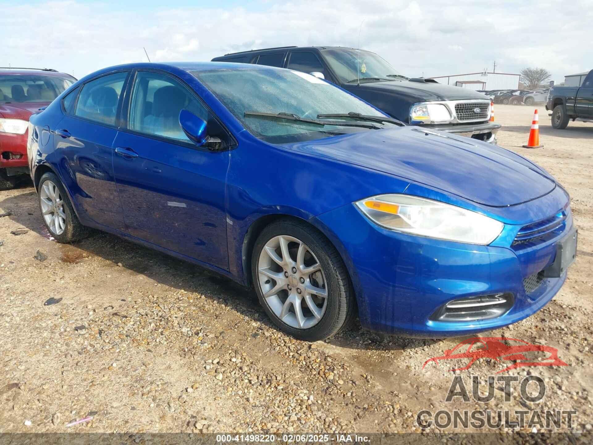 DODGE DART 2013 - 1C3CDFBA8DD181748