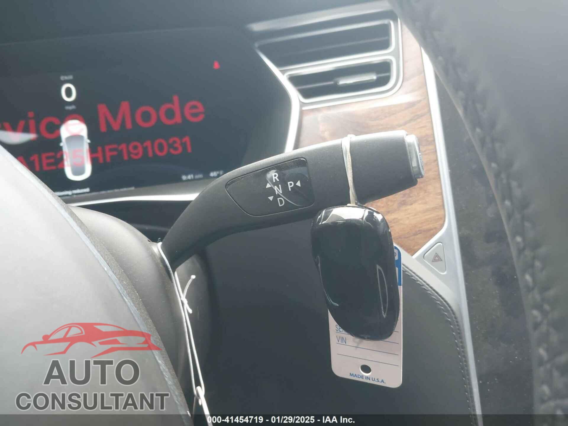 TESLA MODEL S 2017 - 5YJSA1E25HF191031