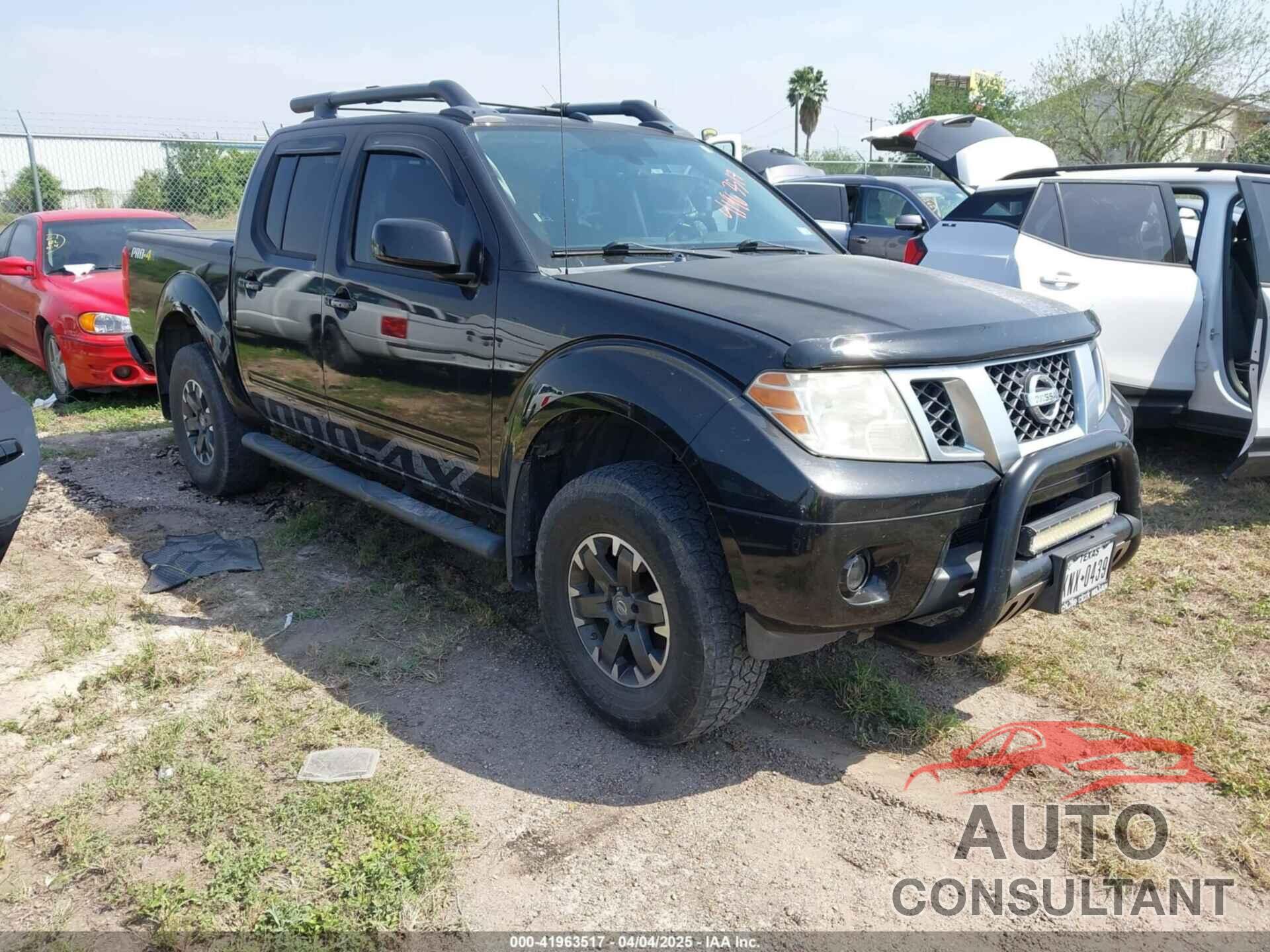NISSAN FRONTIER 2017 - 1N6DD0EV5HN767655