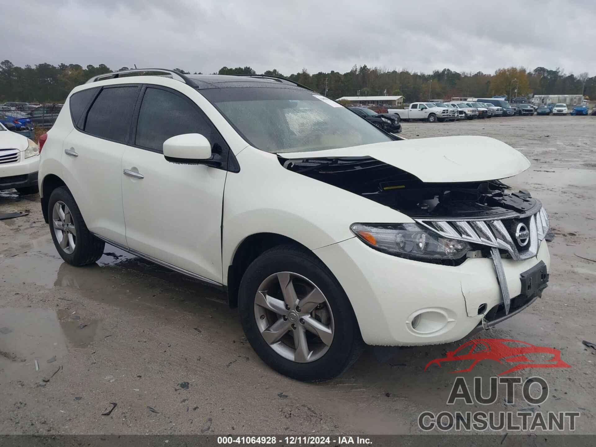 NISSAN MURANO 2010 - JN8AZ1MW5AW137260