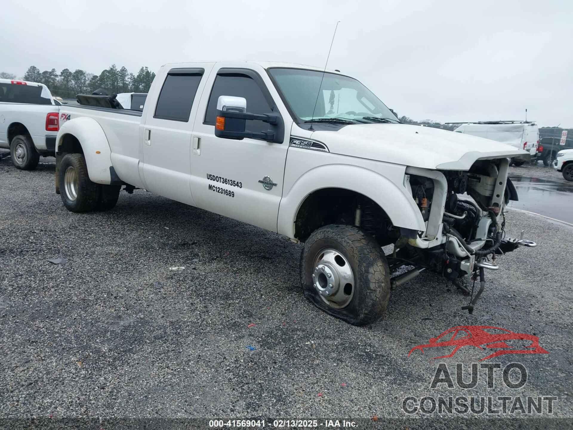 FORD F-350 2012 - 1FT8W3DT1CEB94827