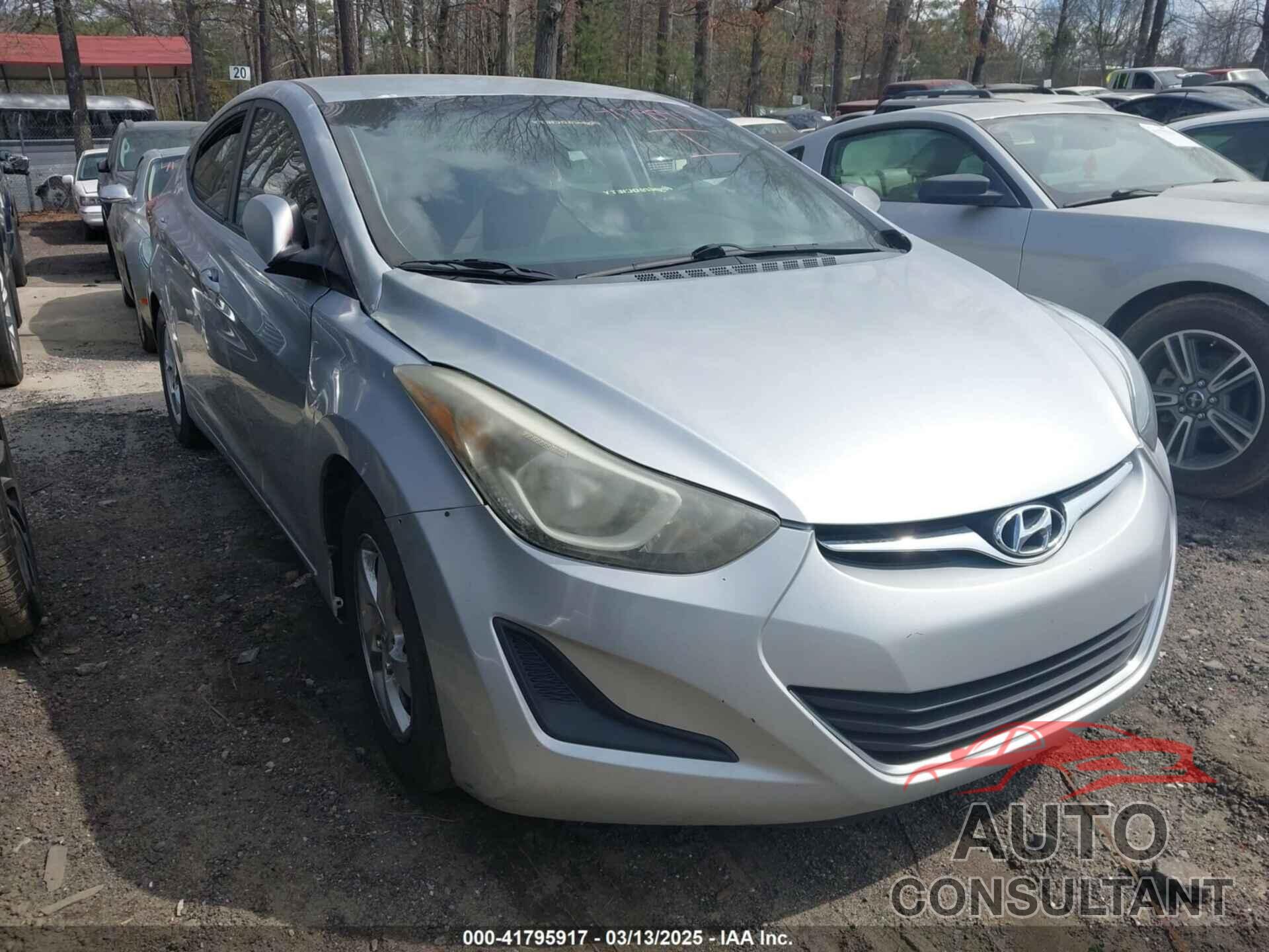 HYUNDAI ELANTRA 2014 - 5NPDH4AE1EH461391