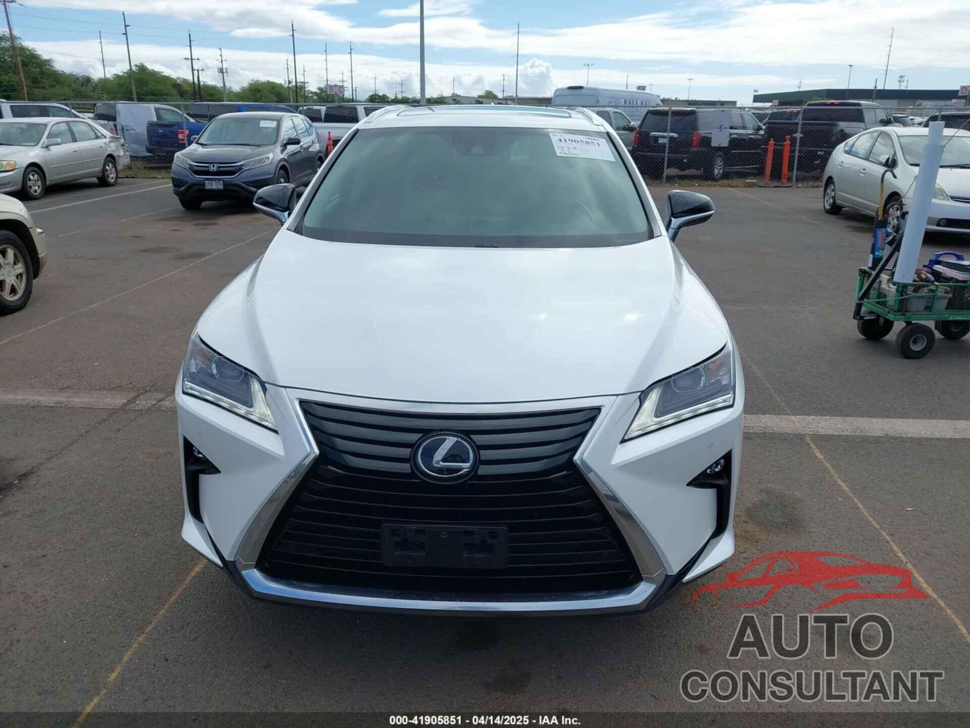 LEXUS RX 350 2019 - JTJBZMCA6K2045071