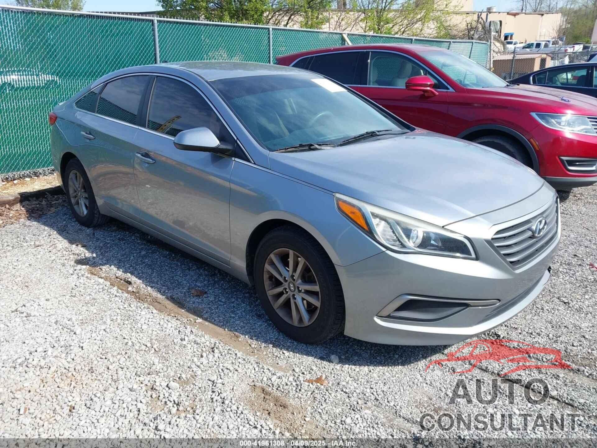 HYUNDAI SONATA 2016 - 5NPE24AF7GH284332