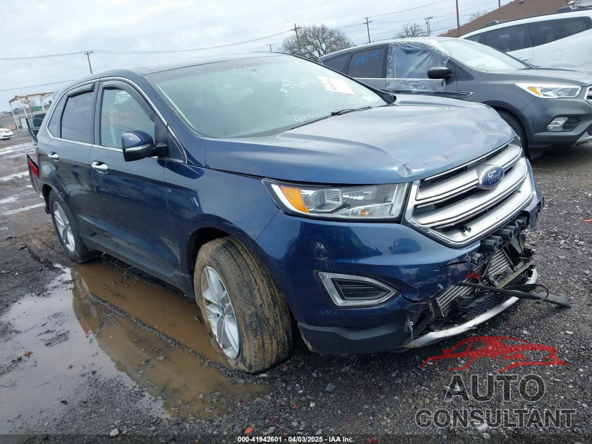 FORD EDGE 2017 - 2FMPK4J9XHBB45727