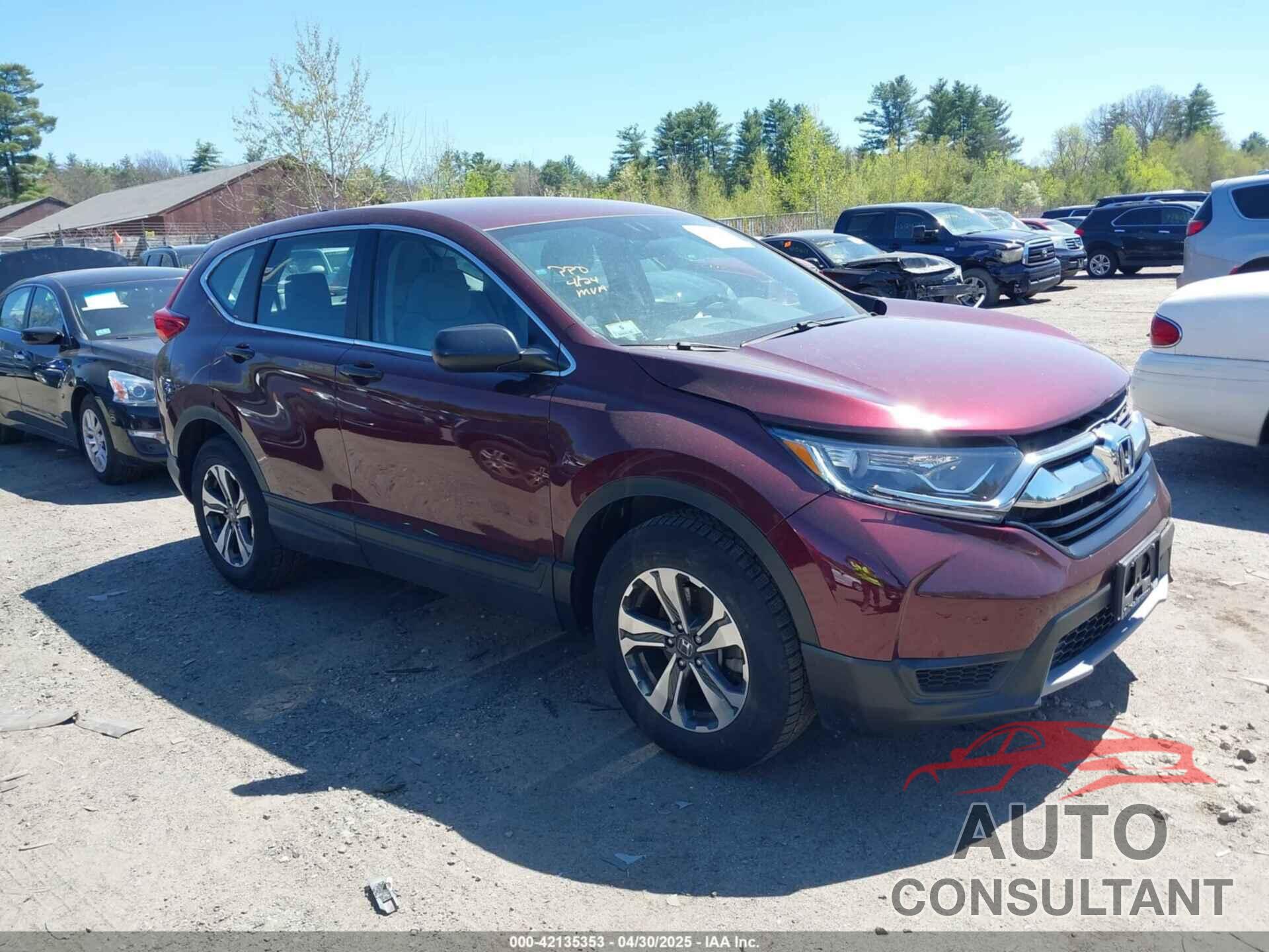 HONDA CR-V 2019 - 2HKRW6H36KH215234