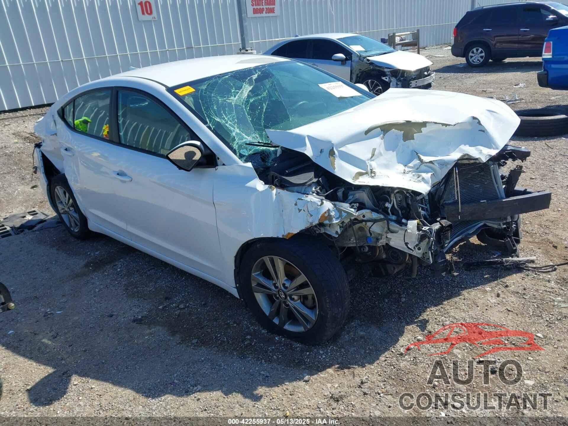 HYUNDAI ELANTRA 2017 - 5NPD84LF6HH190600