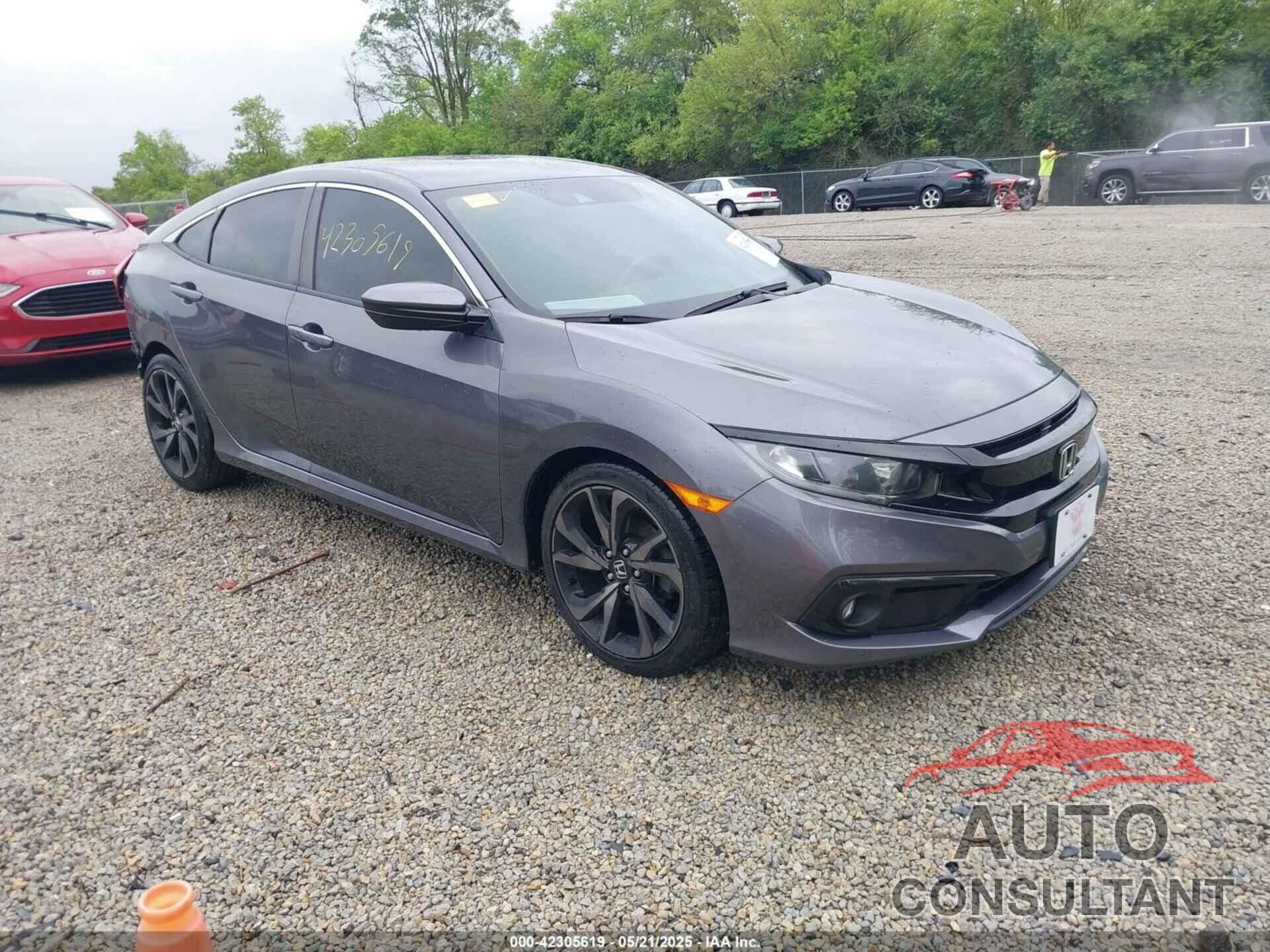 HONDA CIVIC 2019 - 2HGFC2F86KH517880