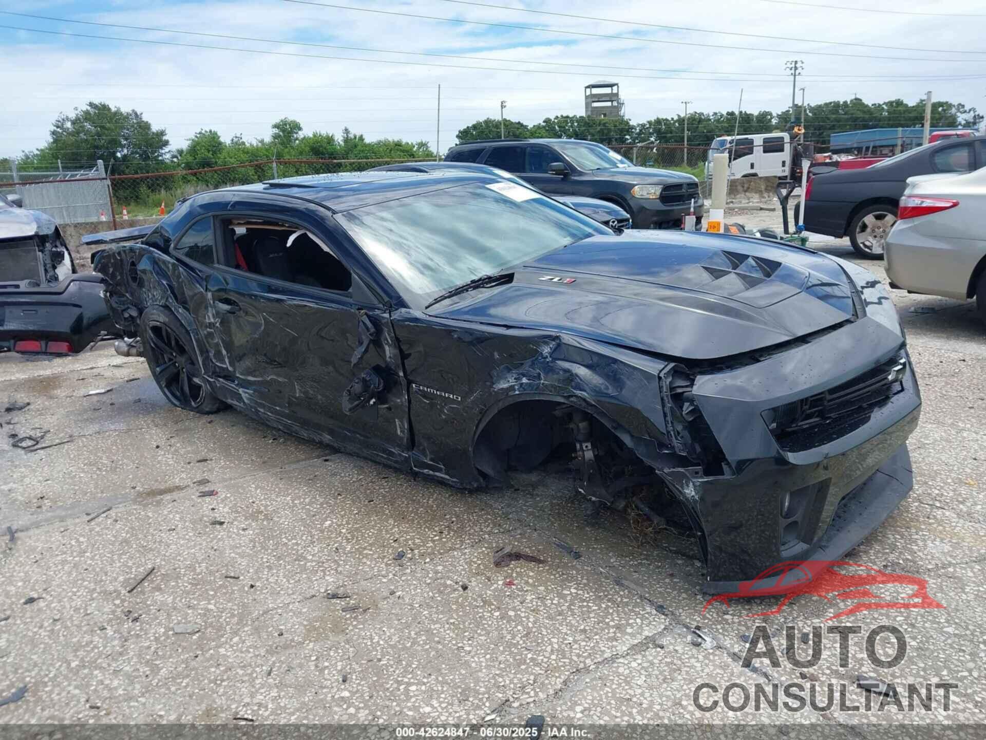 CHEVROLET CAMARO 2013 - 2G1FZ1EP8D9801937