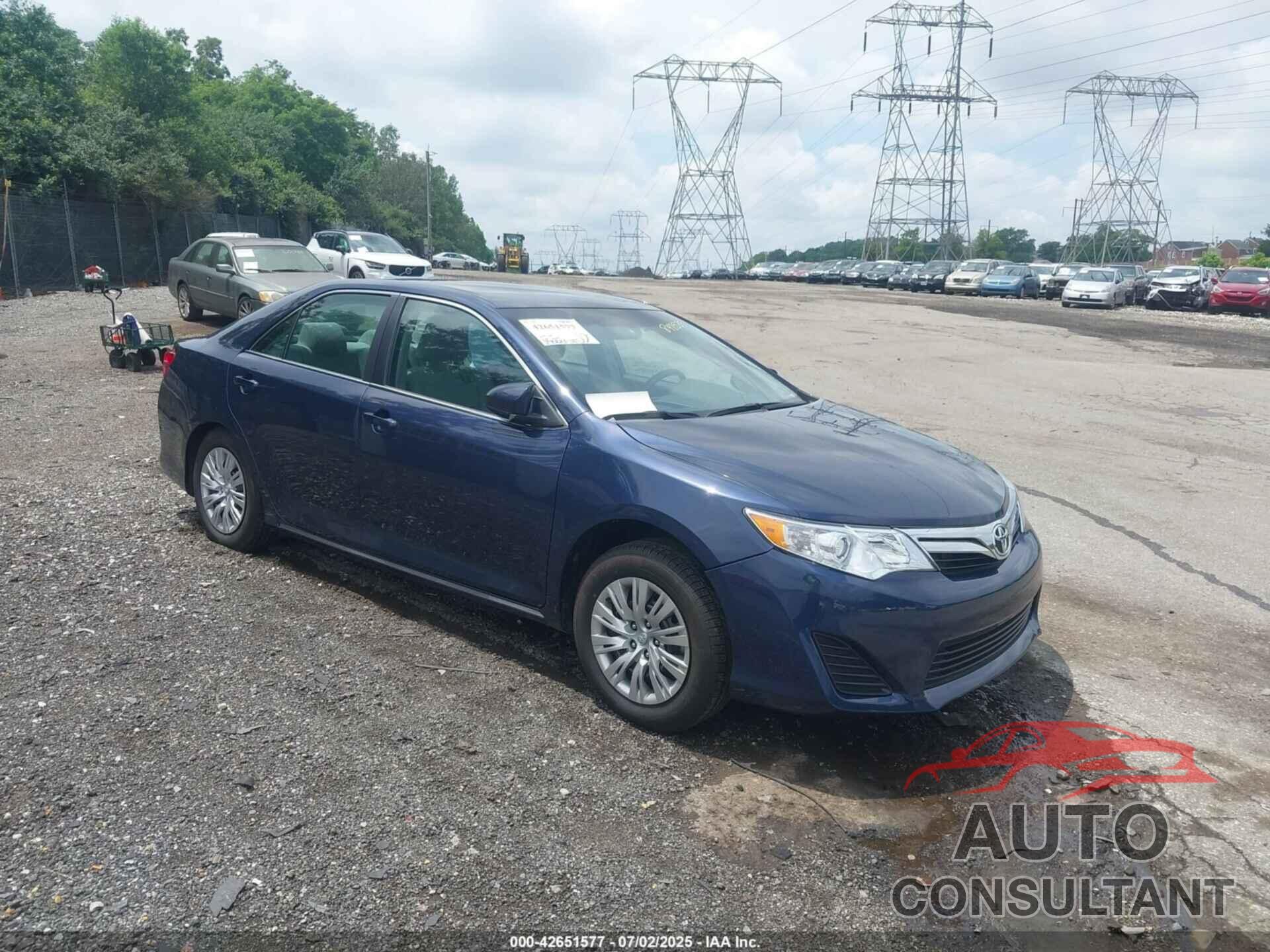 TOYOTA CAMRY 2014 - 4T1BF1FK9EU848539