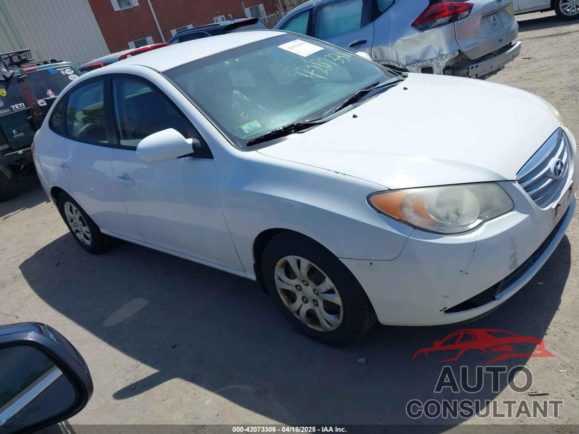 HYUNDAI ELANTRA 2010 - KMHDU4AD5AU914250