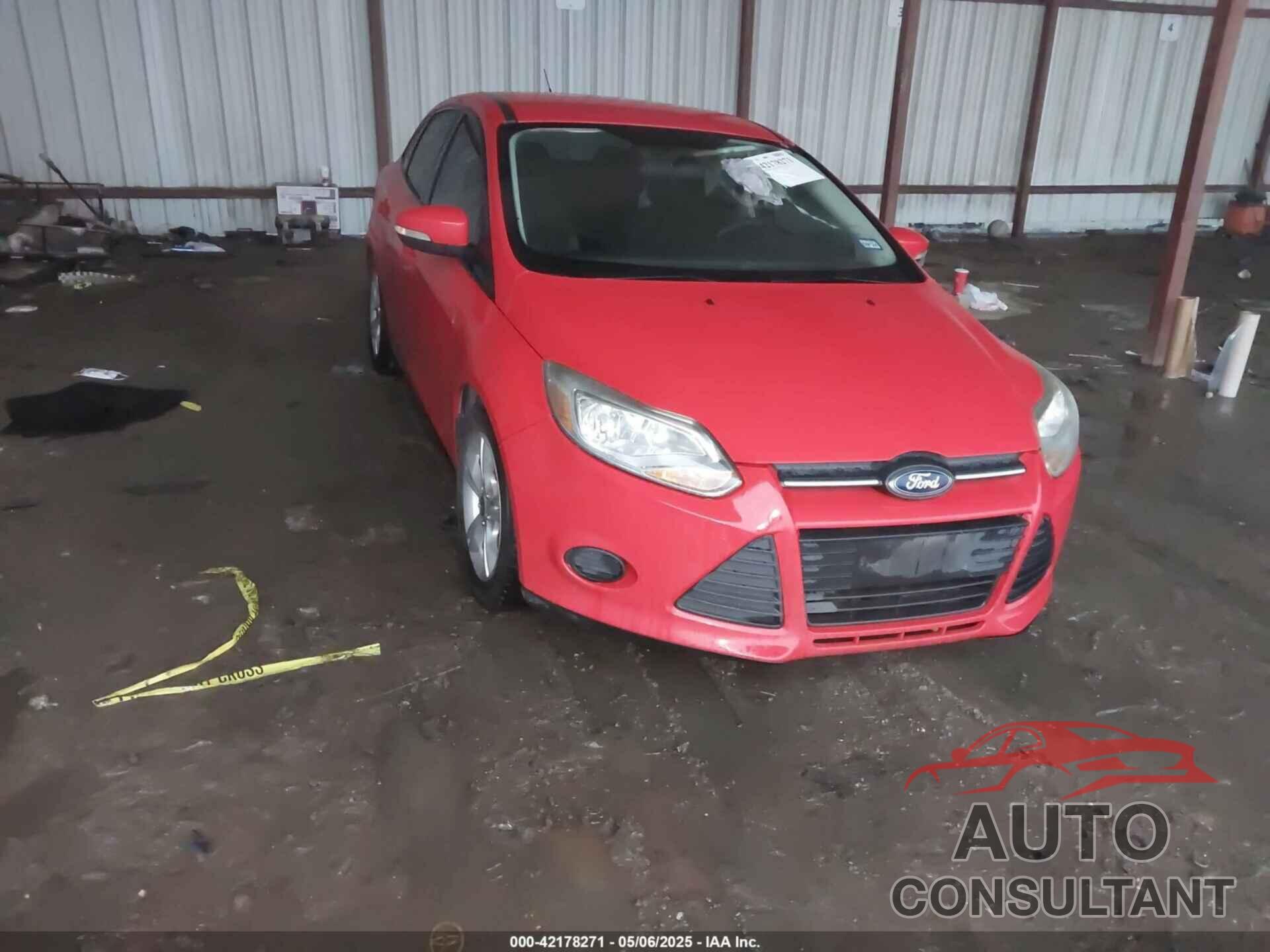 FORD FOCUS 2013 - 1FADP3F23DL152601