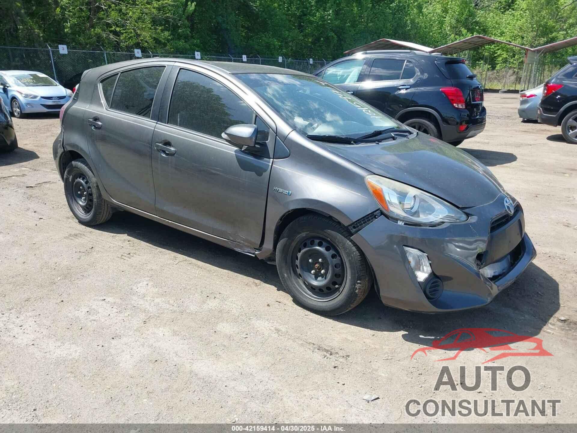 TOYOTA PRIUS C 2015 - JTDKDTB35F1107411