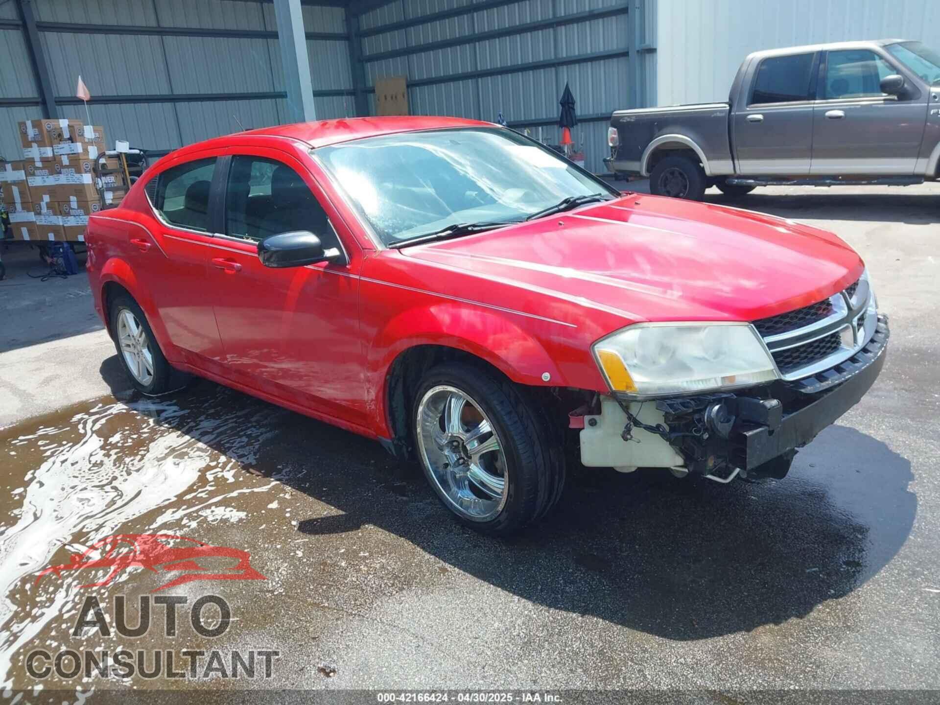 DODGE AVENGER 2013 - 1C3CDZCB1DN624924