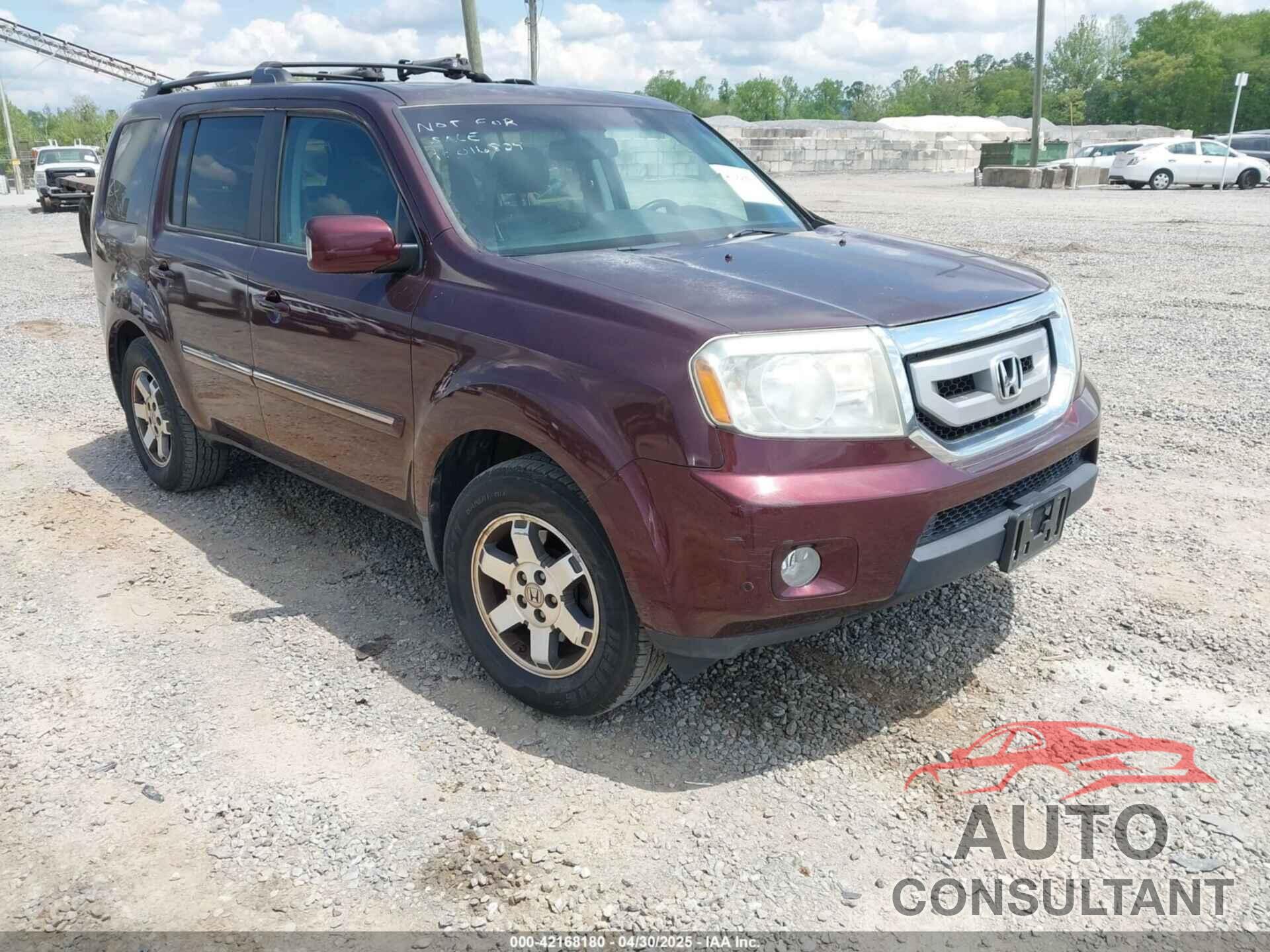 HONDA PILOT 2009 - 5FNYF38899B016824