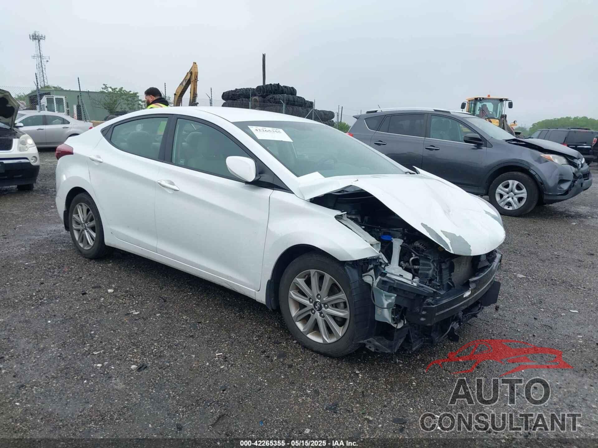 HYUNDAI ELANTRA 2016 - 5NPDH4AE2GH654376