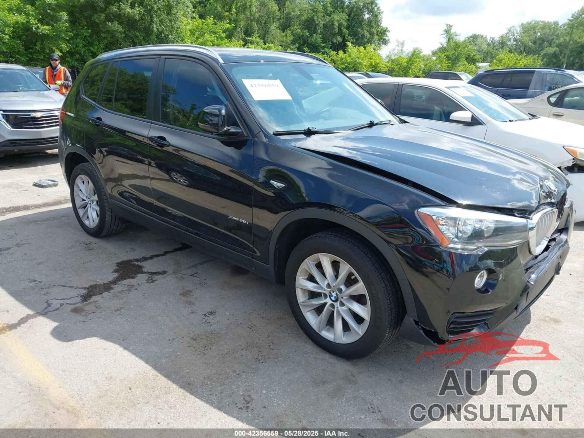 BMW X3 2017 - 5UXWX9C5XH0T15416