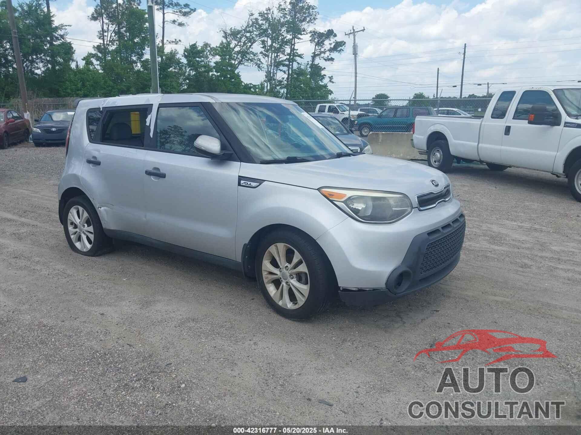 KIA SOUL 2014 - KNDJP3A56E7731199