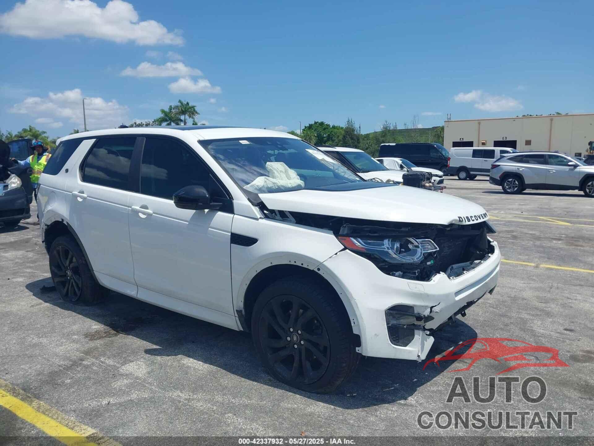 LAND ROVER DISCOVERY SPORT 2017 - SALCR2BG1HH661728