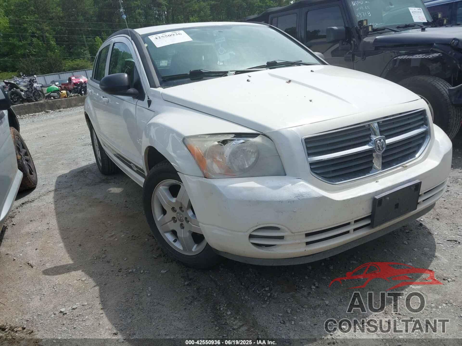 DODGE CALIBER 2009 - 1B3HB48A19D147694