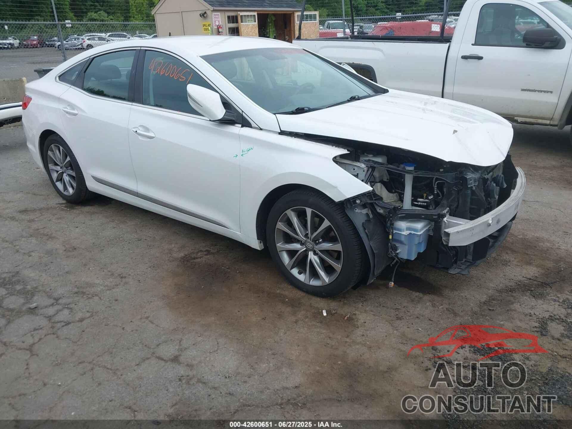 HYUNDAI AZERA 2016 - KMHFG4JGXGA549696