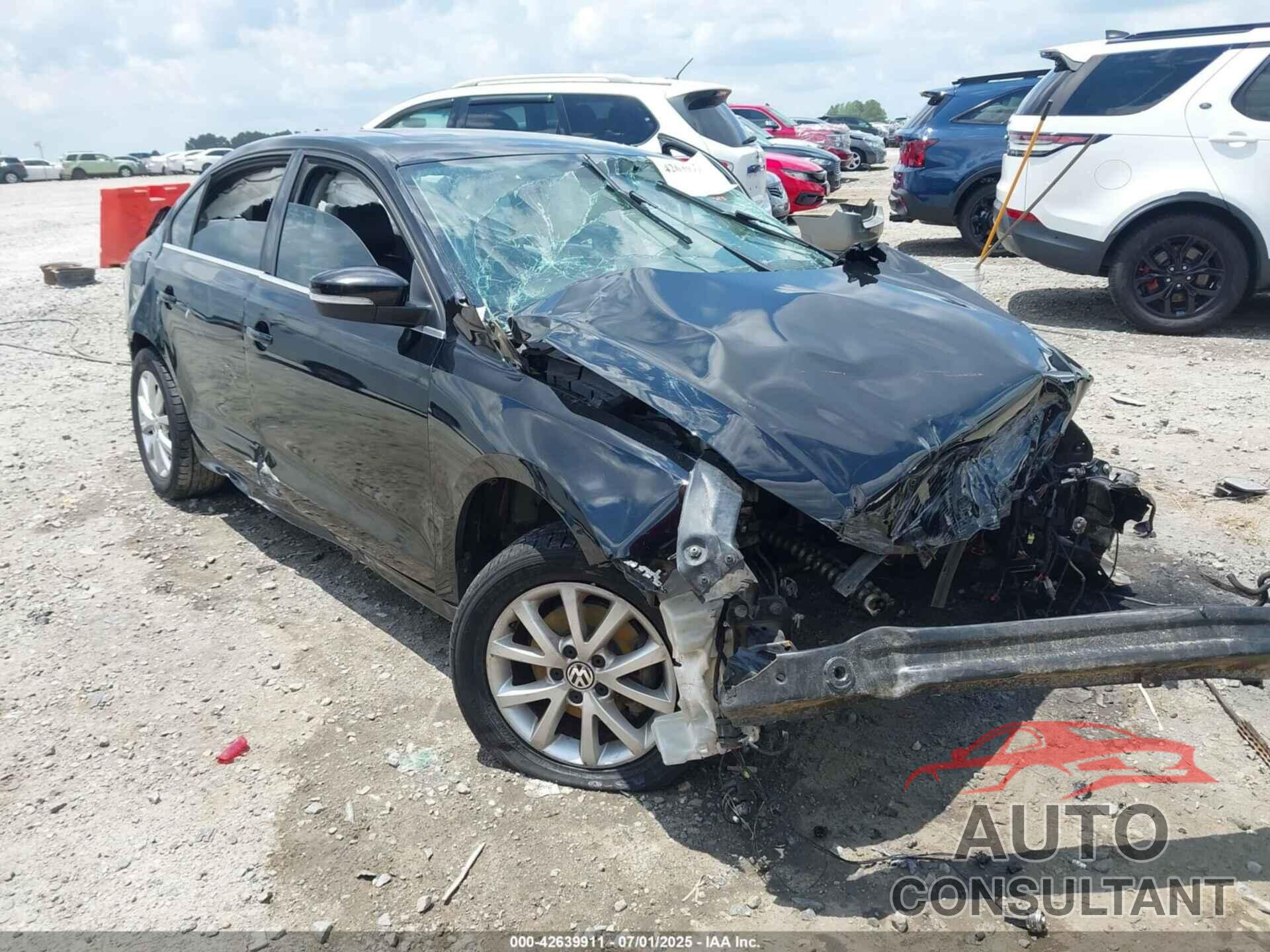 VOLKSWAGEN JETTA 2013 - 3VWDX7AJ8DM450914