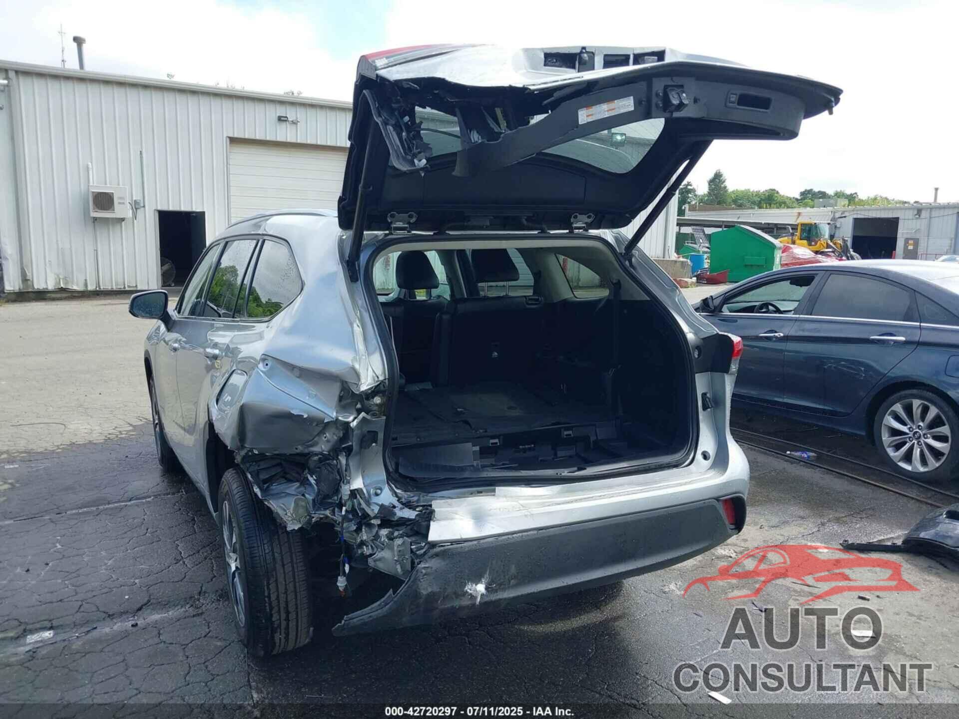 TOYOTA HIGHLANDER 2021 - 5TDGZRBH7MS160455