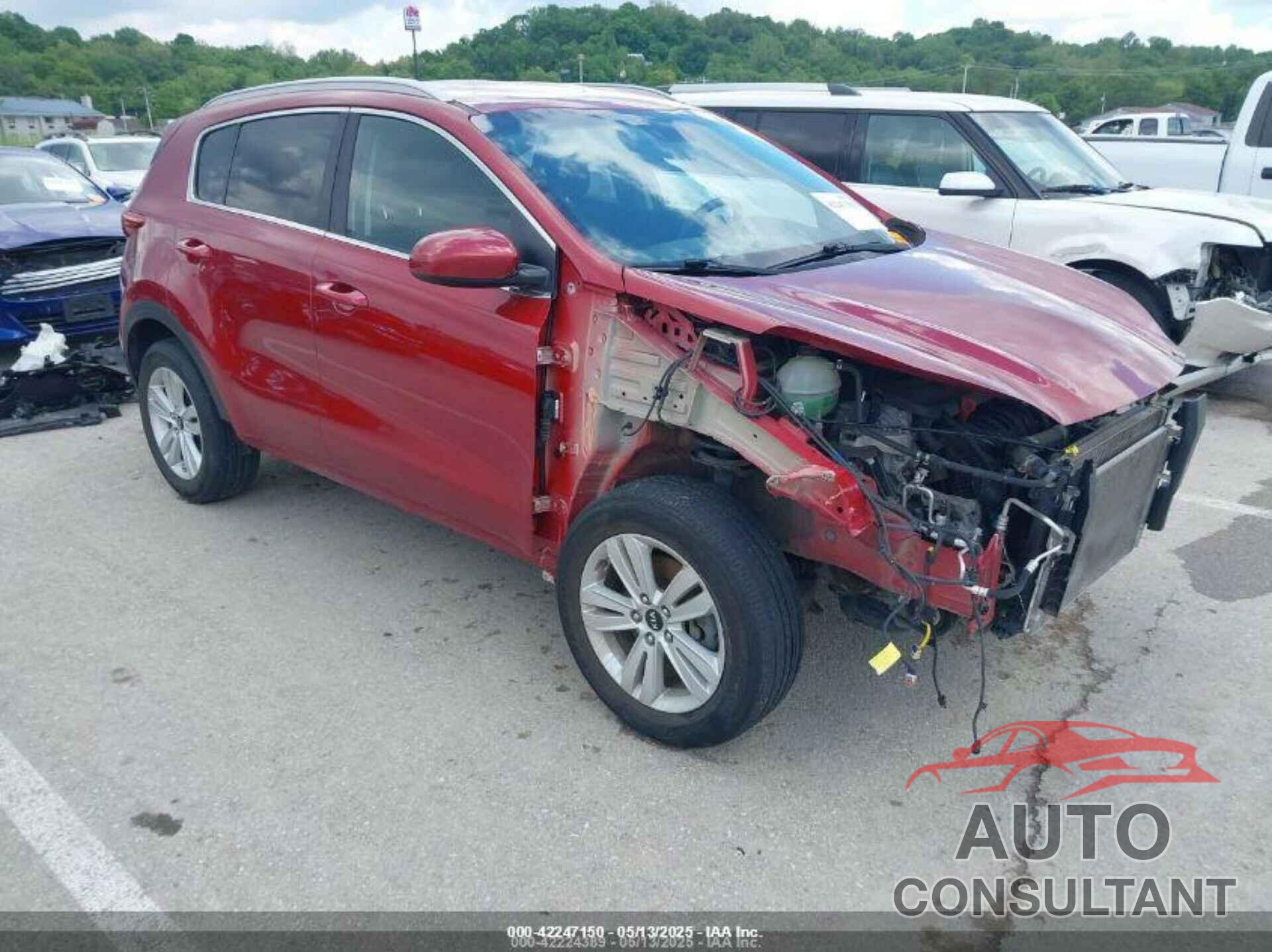KIA SPORTAGE 2017 - KNDPMCAC5H7033558