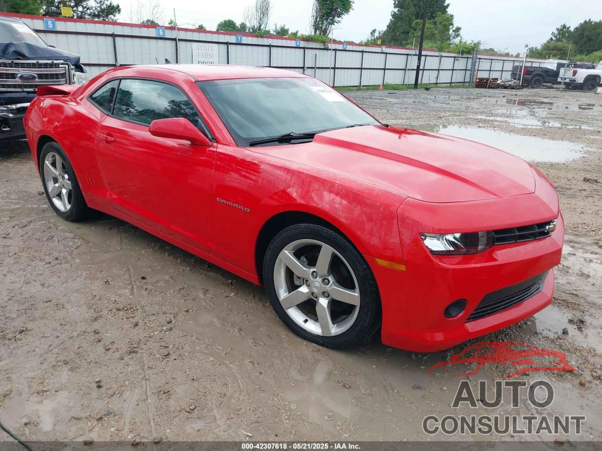 CHEVROLET CAMARO 2015 - 2G1FD1E31F9250099