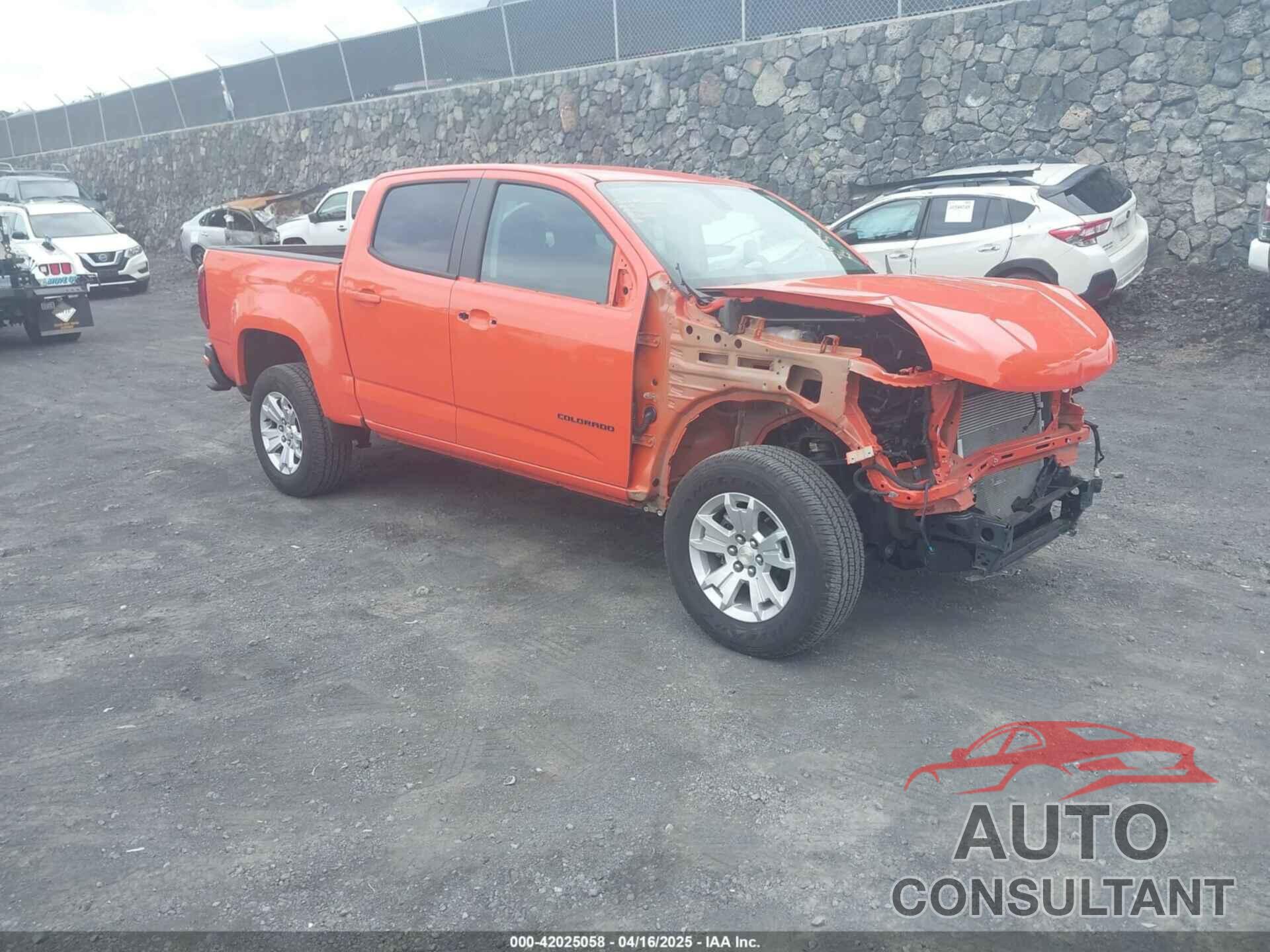 CHEVROLET COLORADO 2021 - 1GCGSCENXM1297969