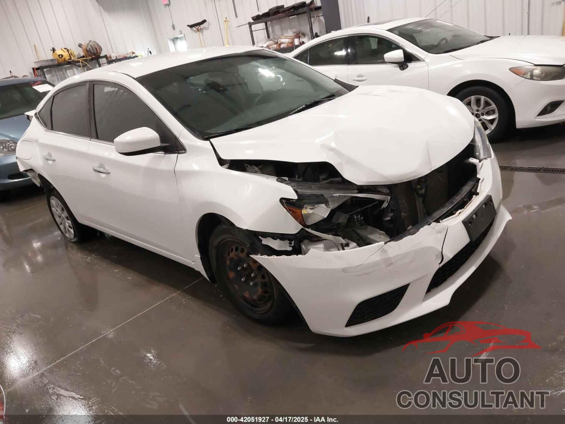 NISSAN SENTRA 2017 - 3N1AB7APXHY372520