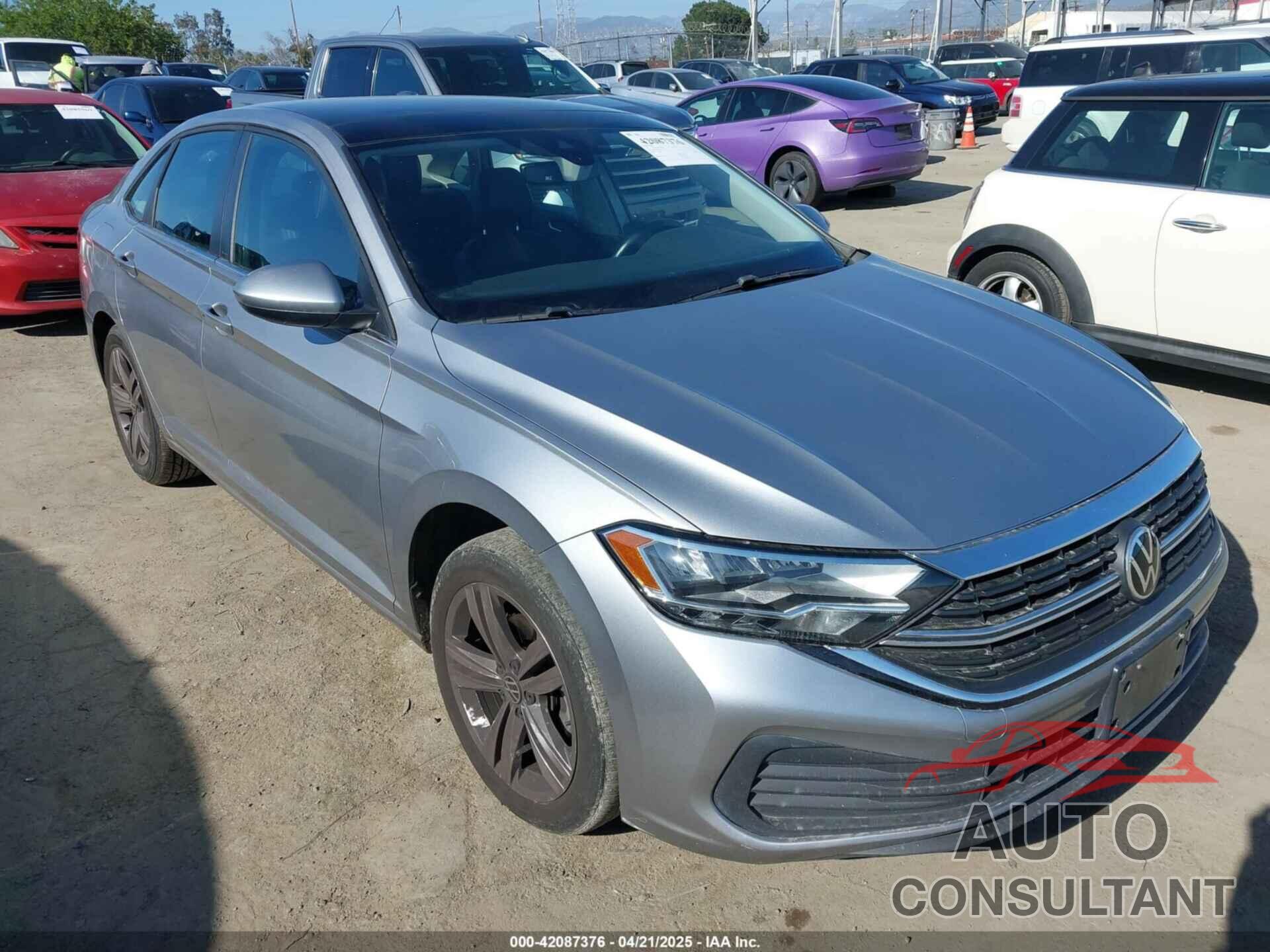 VOLKSWAGEN JETTA 2022 - 3VW7M7BU1NM019993