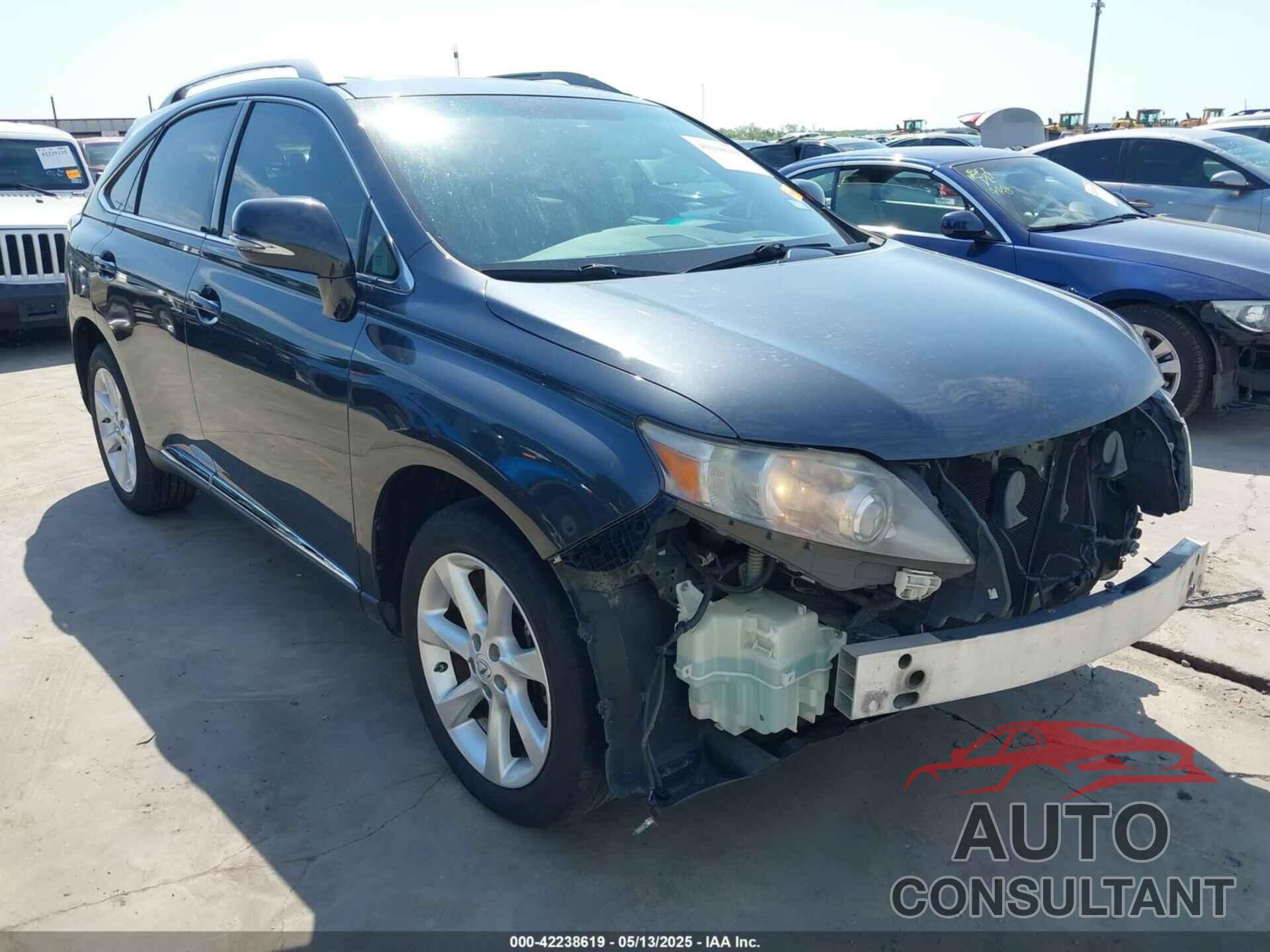 LEXUS RX 350 2011 - 2T2ZK1BA2BC045877