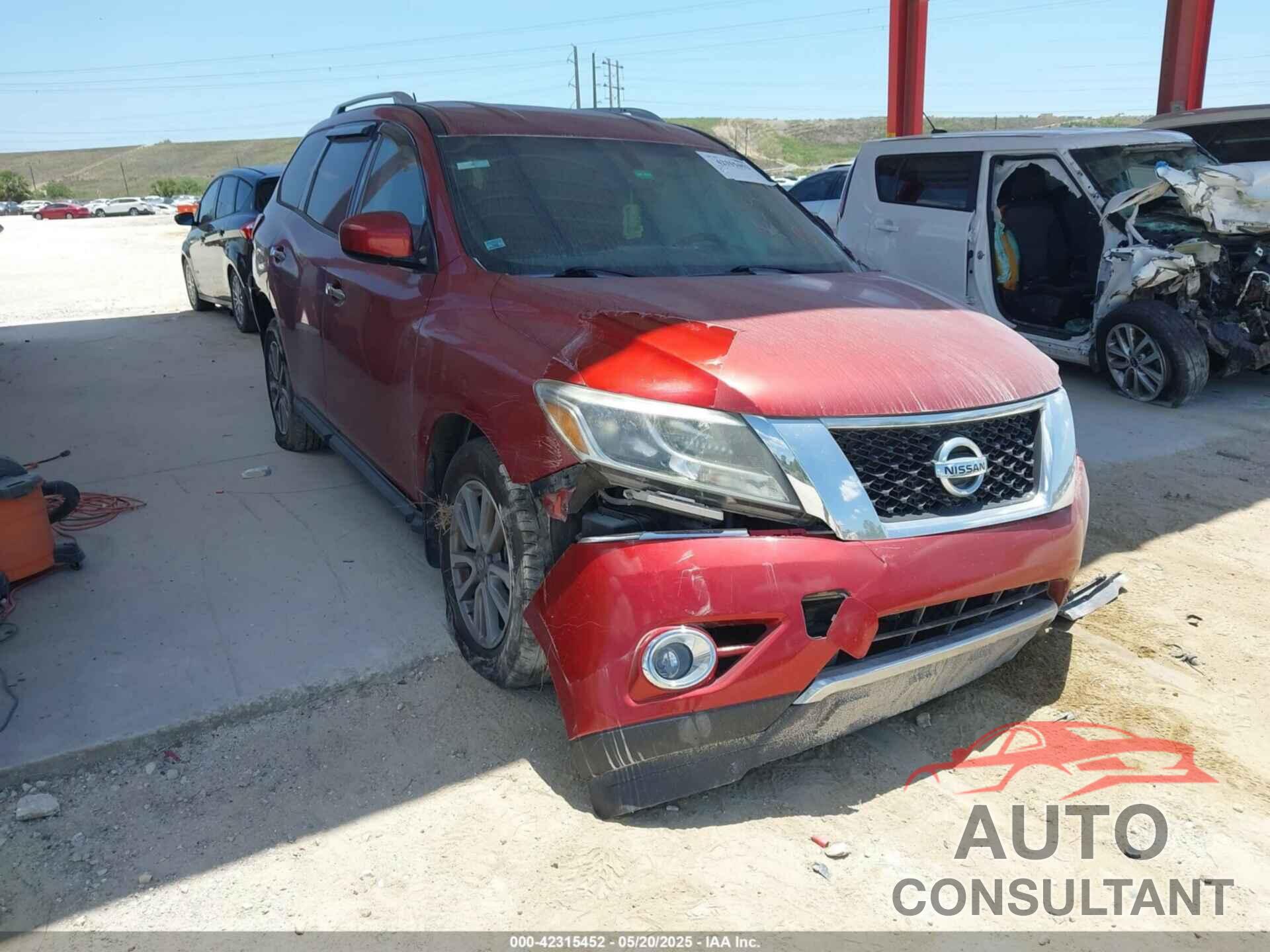 NISSAN PATHFINDER 2016 - 5N1AR2MN6GC621713