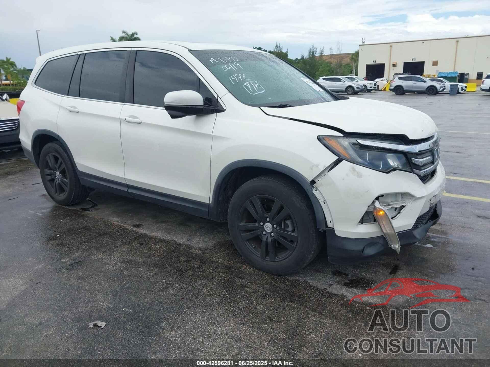 HONDA PILOT 2018 - 5FNYF5H55JB031472