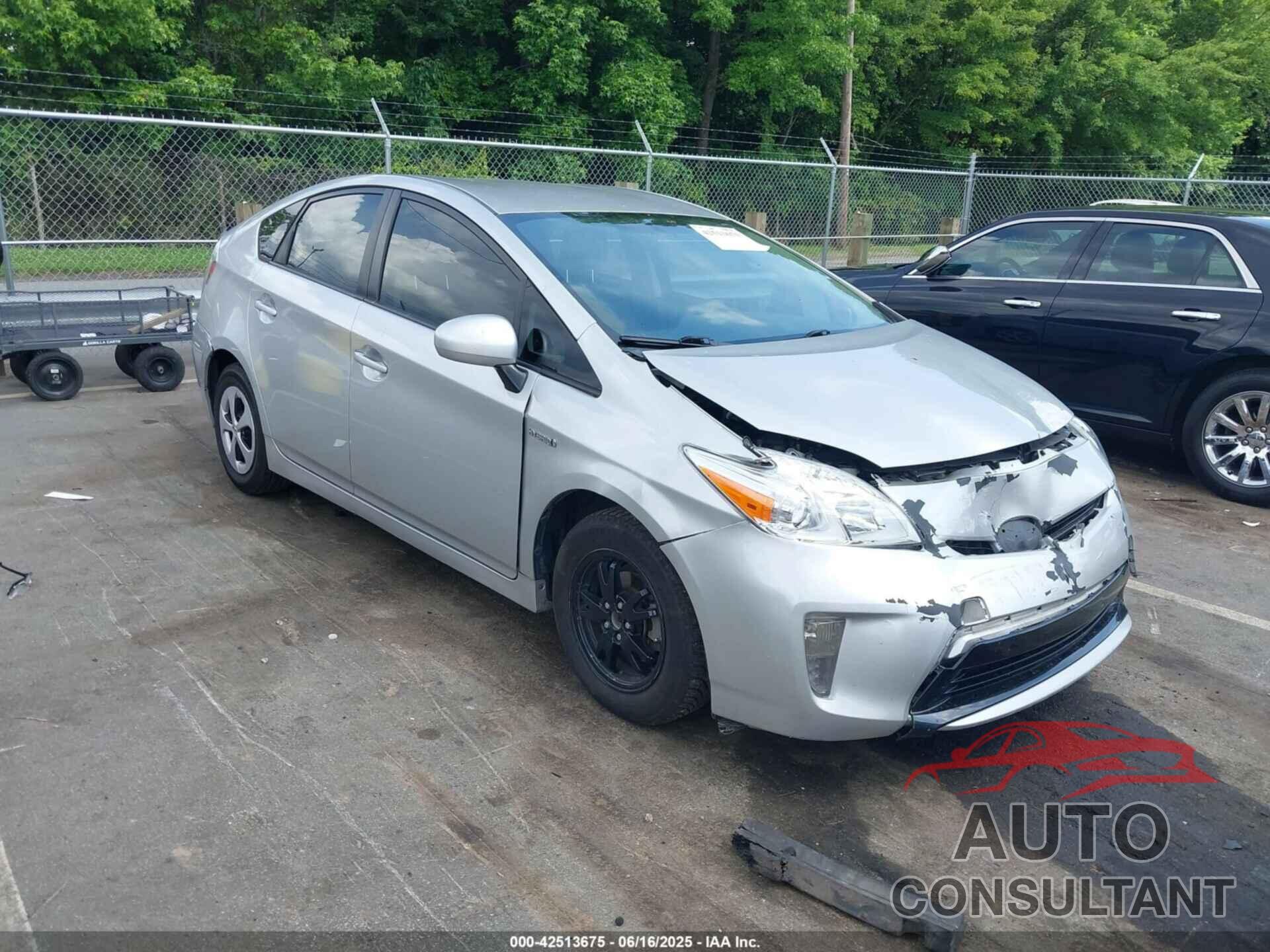 TOYOTA PRIUS 2014 - JTDKN3DUXE1743923