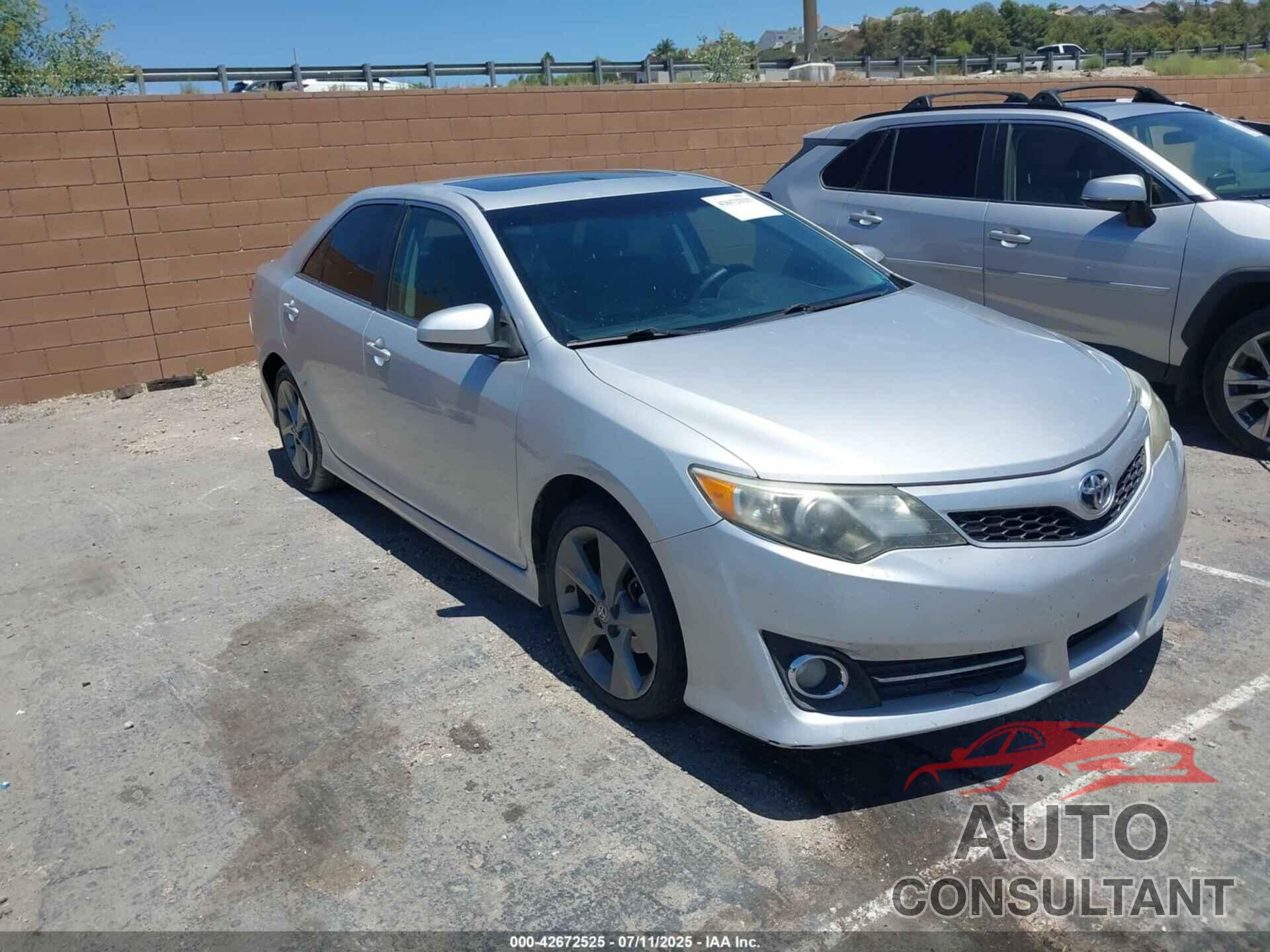 TOYOTA CAMRY 2014 - 4T1BF1FKXEU729415