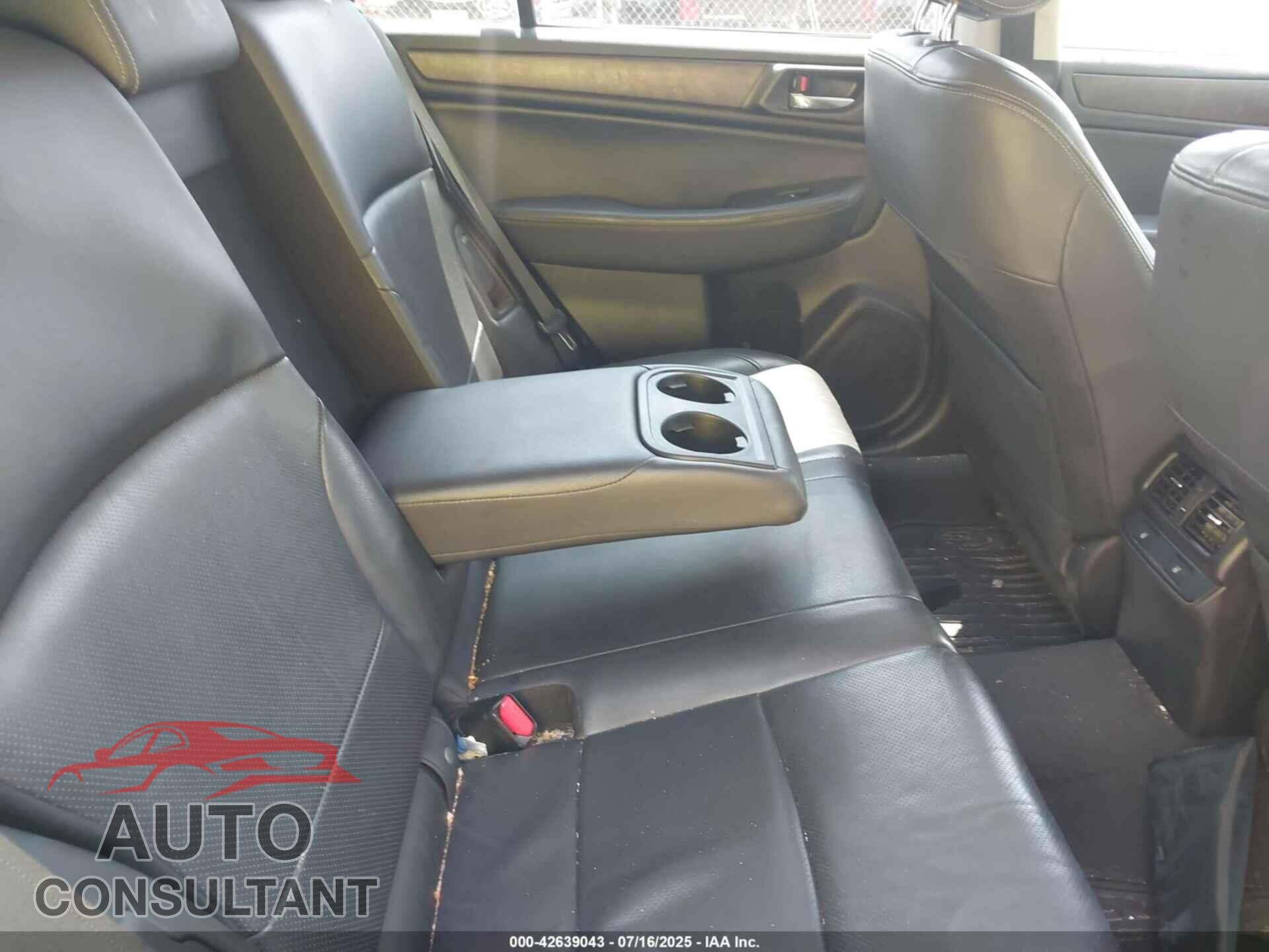 SUBARU OUTBACK 2016 - 4S4BSANCXG3244836
