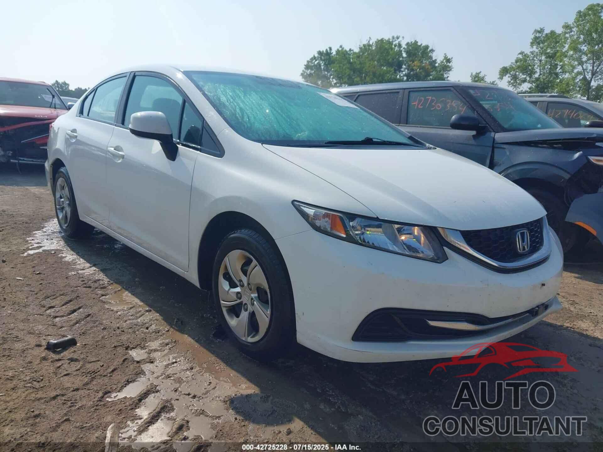 HONDA CIVIC 2013 - 19XFB2F50DE037937