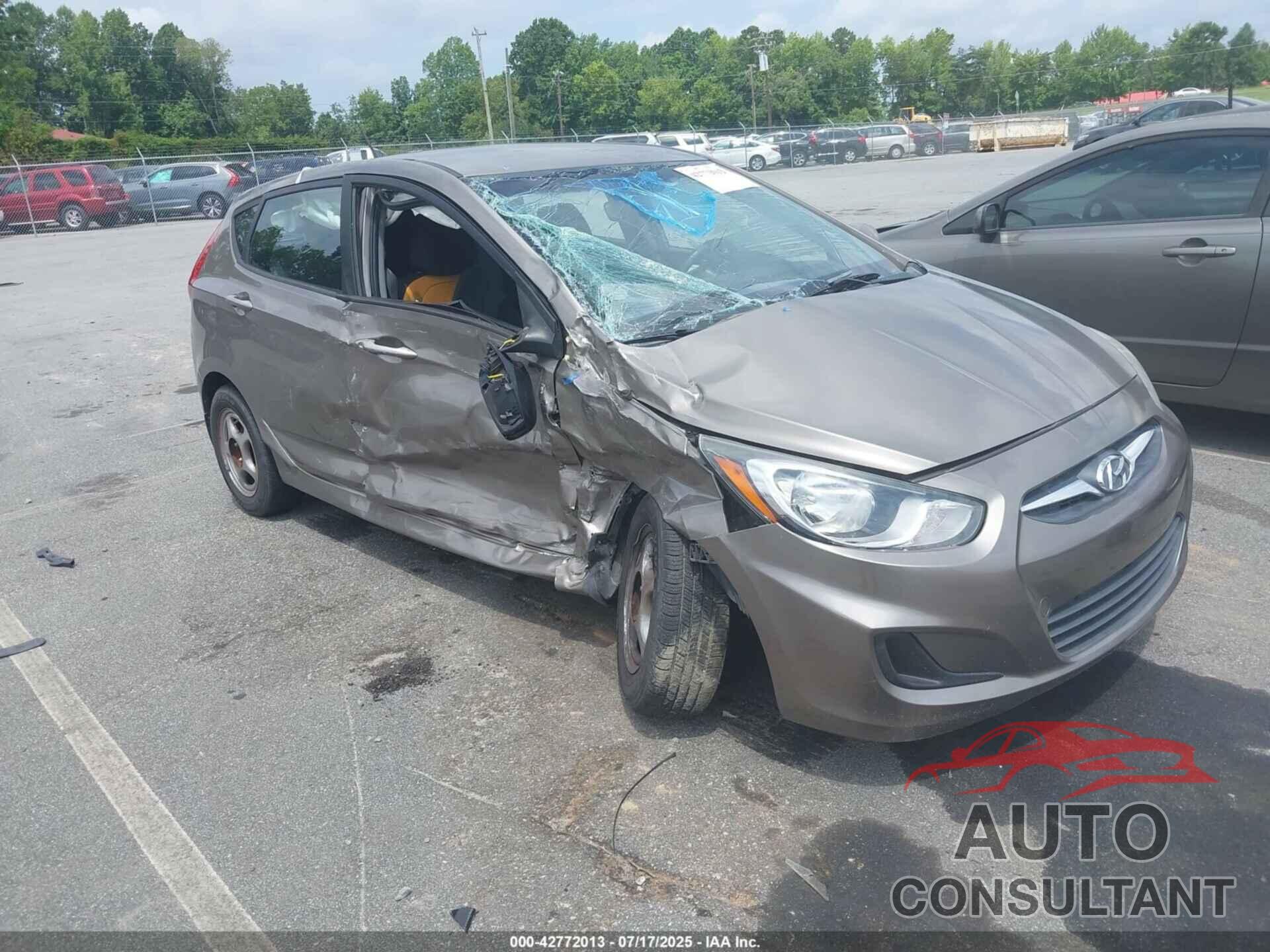 HYUNDAI ACCENT 2014 - KMHCT5AE8EU161817
