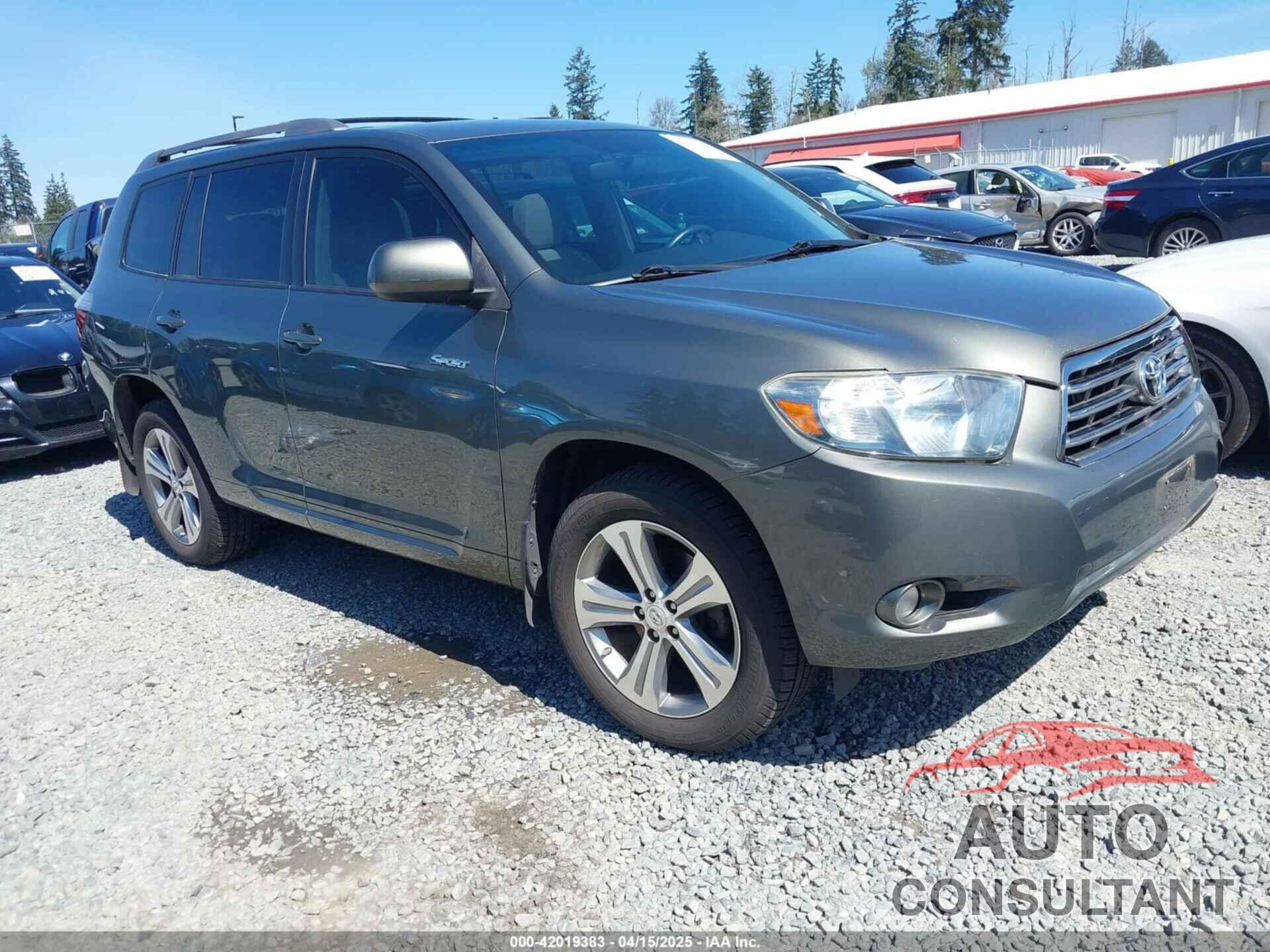 TOYOTA HIGHLANDER 2009 - JTEES43A692121575