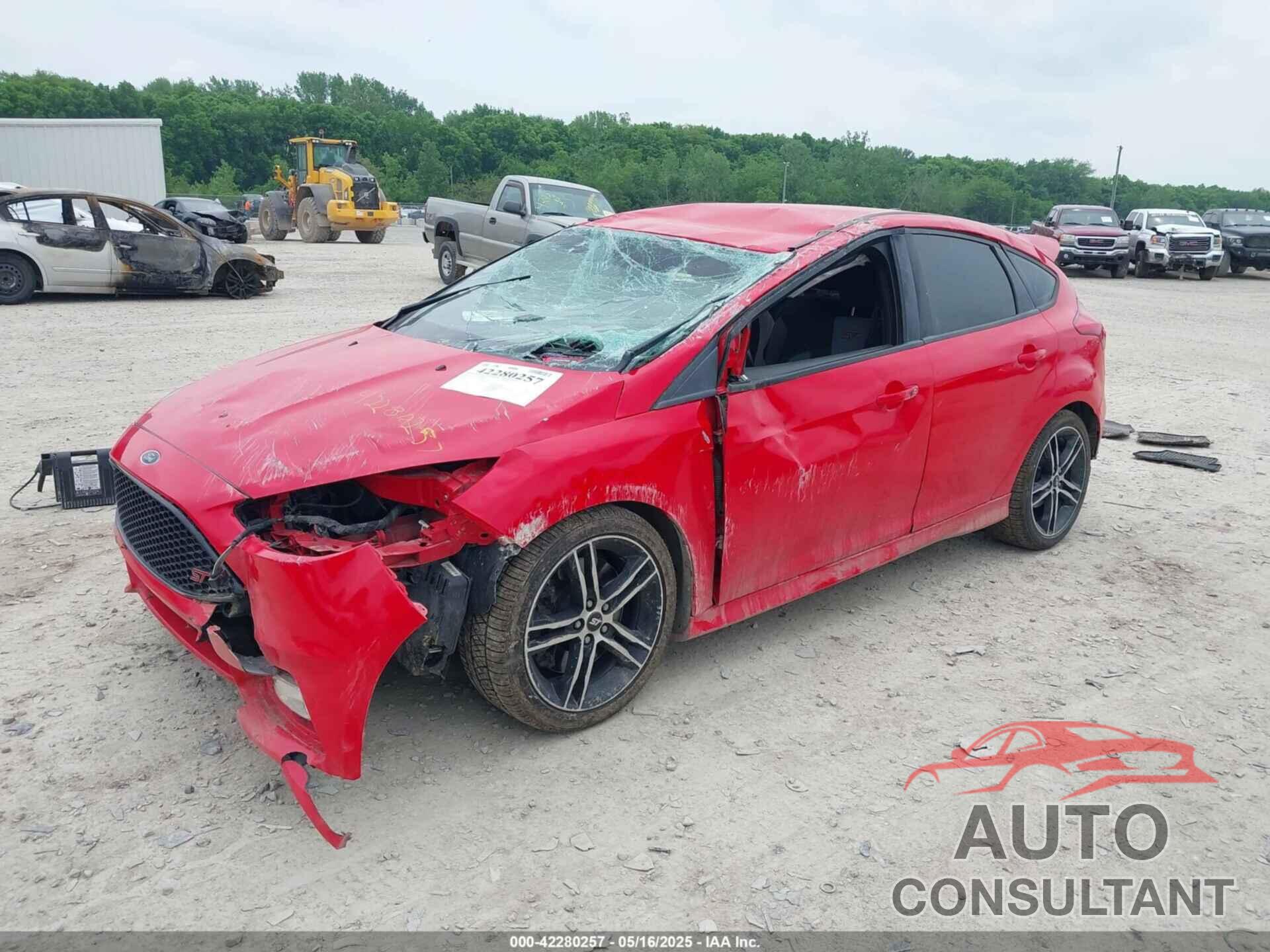FORD FOCUS ST 2017 - 1FADP3L91HL328052