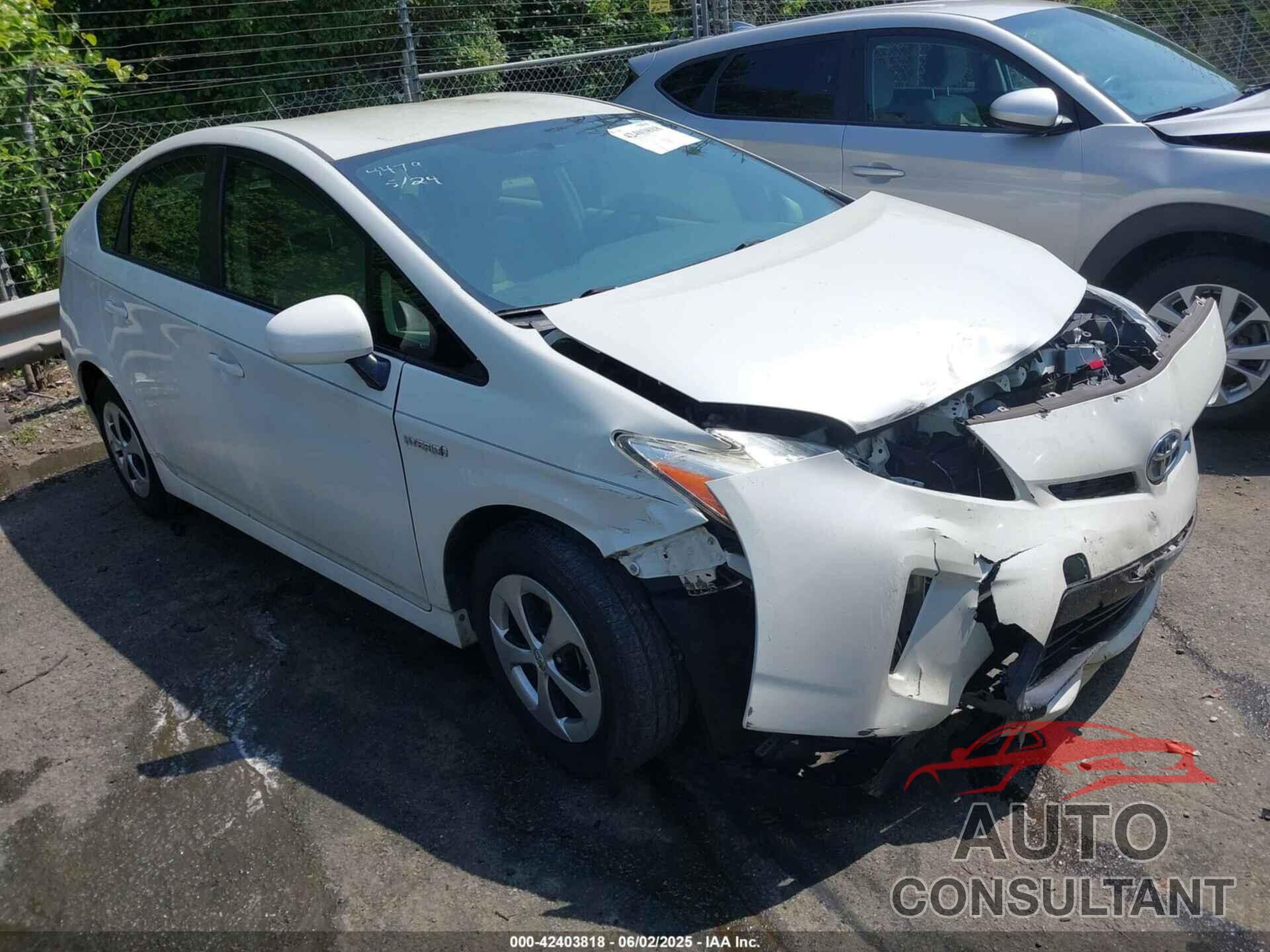 TOYOTA PRIUS 2015 - JTDKN3DU1F0456381